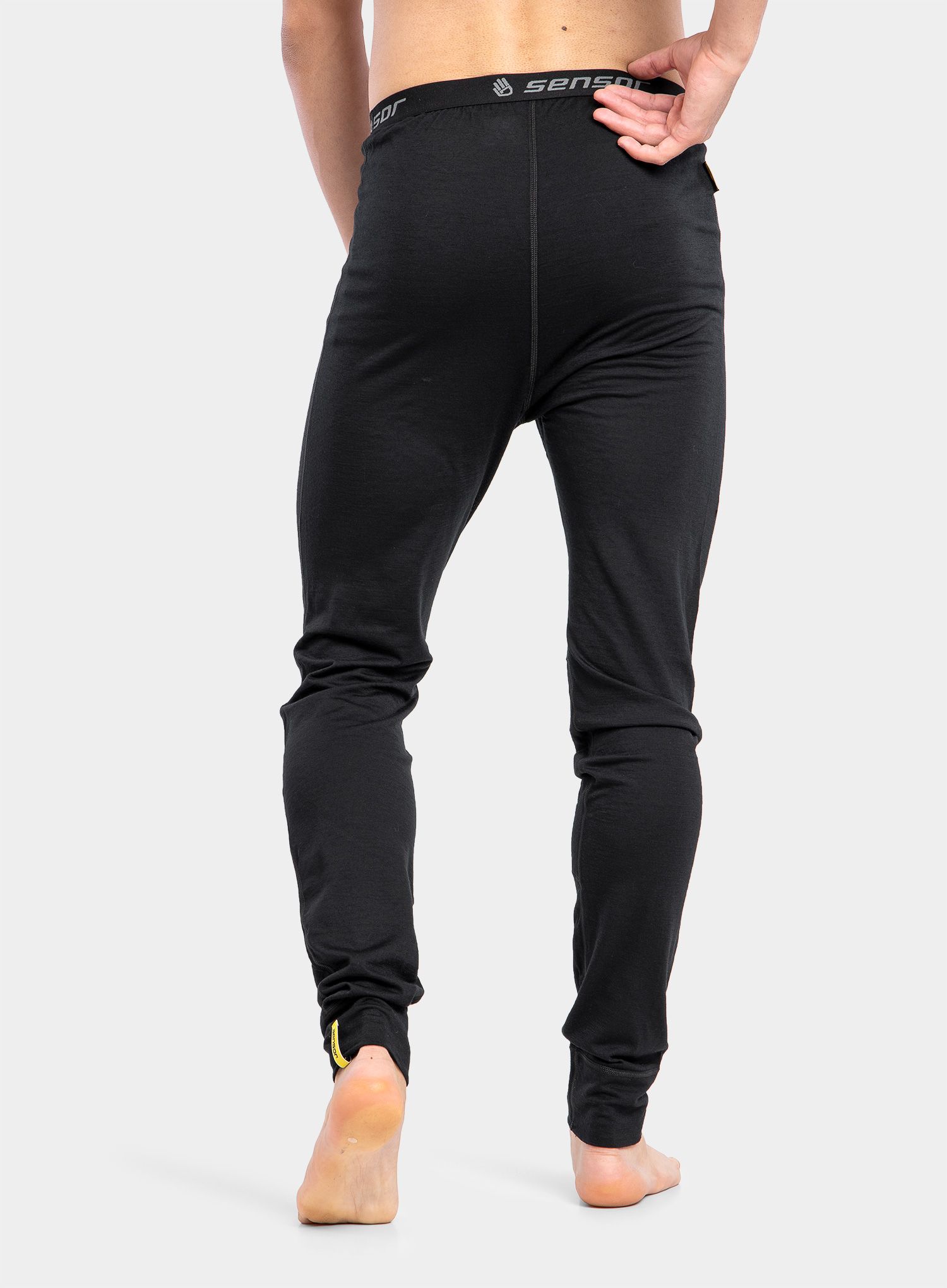Colanti barbati Sensor Merino Active Underpants - black