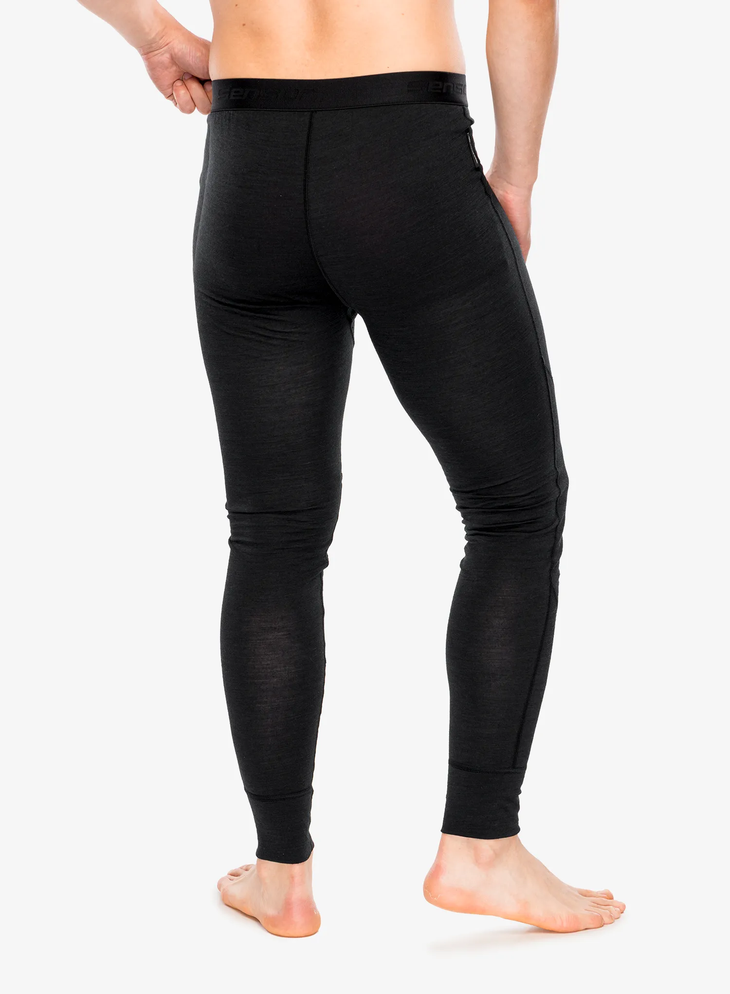 Colanti barbati Sensor Merino Air Underpants - black