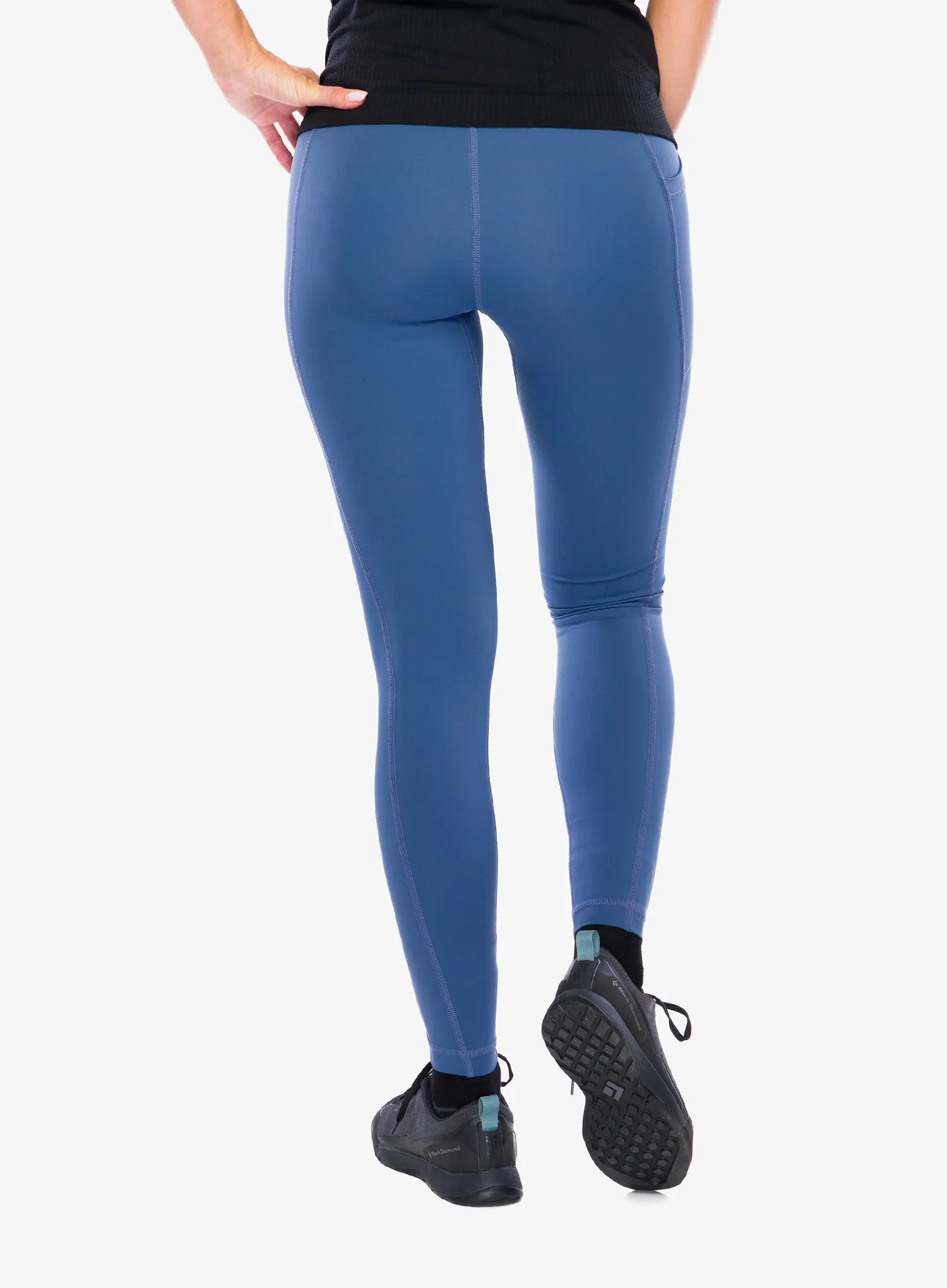 Colanti escaladă Black Diamond Session Tights - ink blue/blue