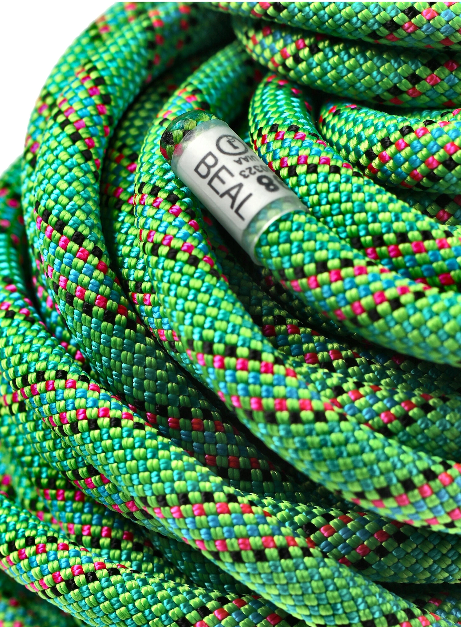 Coarda dinamica Beal Tiger Unicore 10 mm x 70 m Dry Cover  - green
