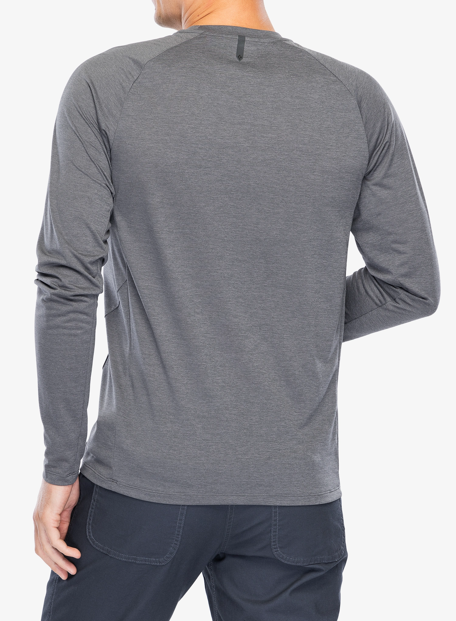 Tricou maneca lunga Black Diamond Lightwire Tech Tee L/S - steel grey