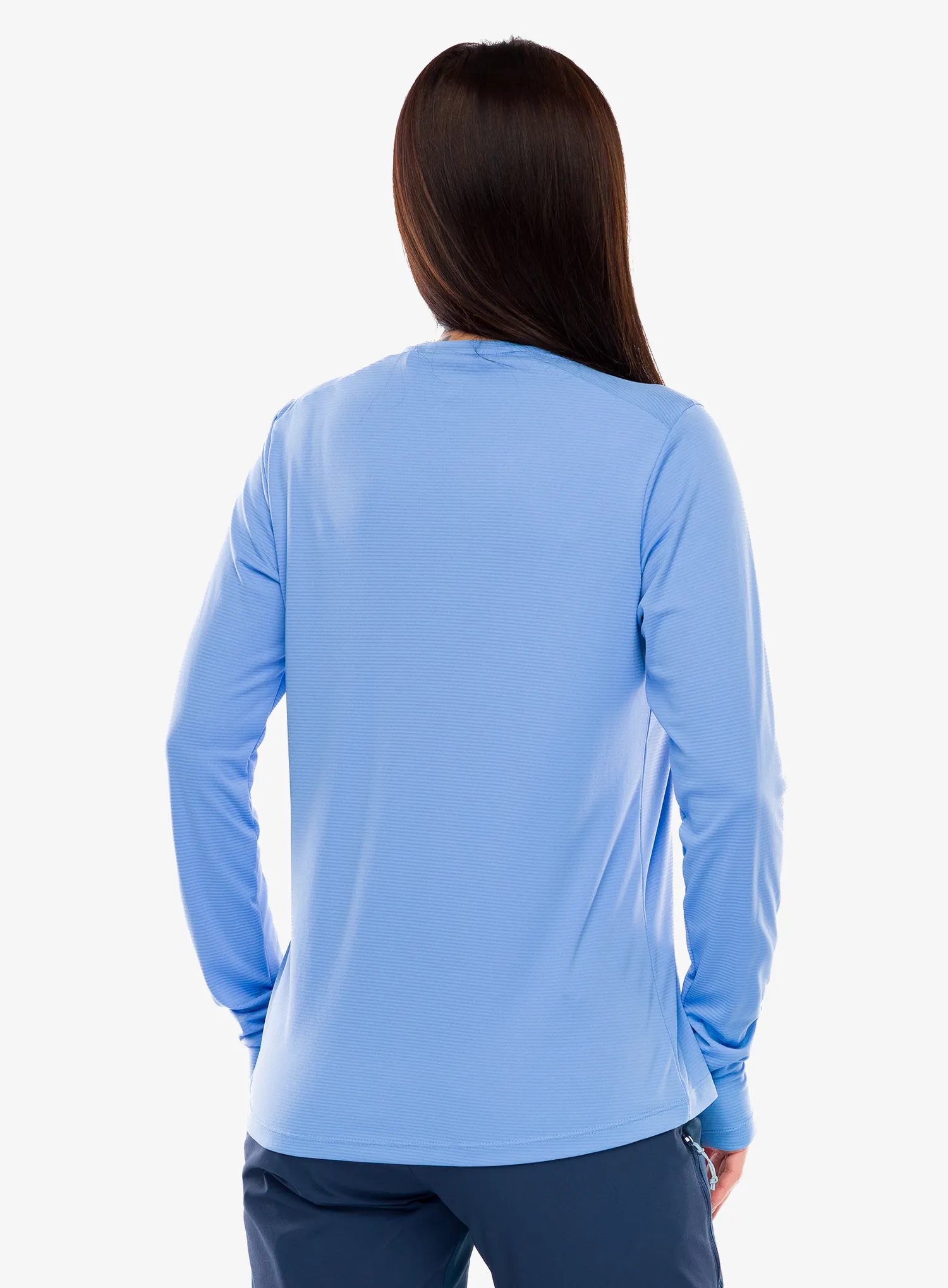 Bluza cu maneca lunga femei Rab Force LS Tee - bluebird