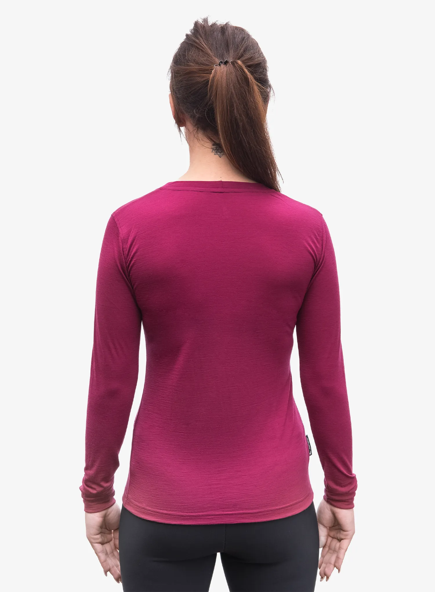 Bluza cu maneca lunga femei Sensor Merino Active PT Tee LS Fox - lilla