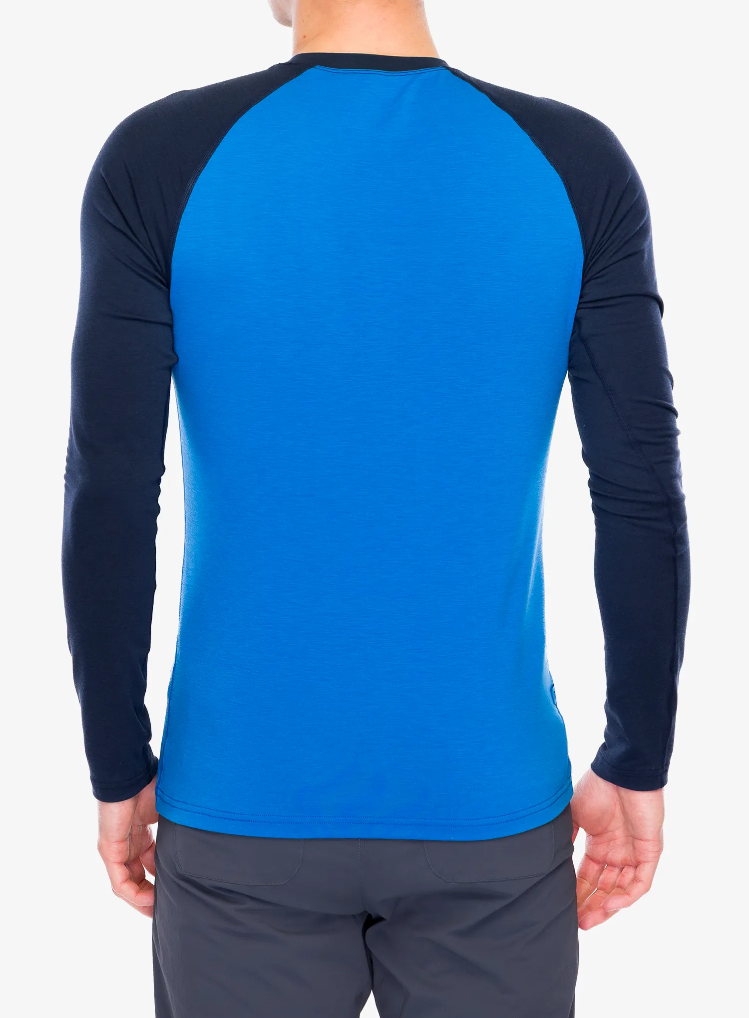 Tricou maneca lunga Mountain Equipment Redline LS Tee - atlantic/cosmos