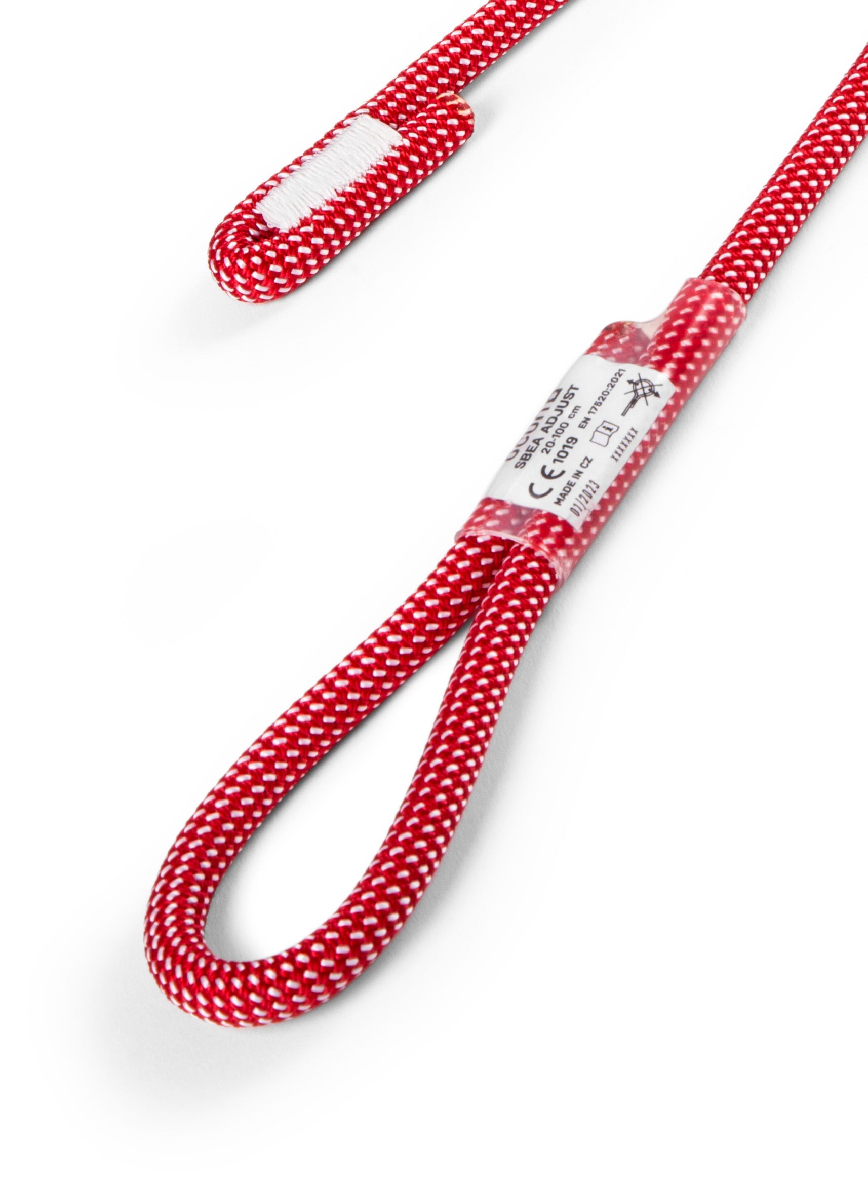 Lonja Ocun Sbea Adjust 20-100 cm - red/white