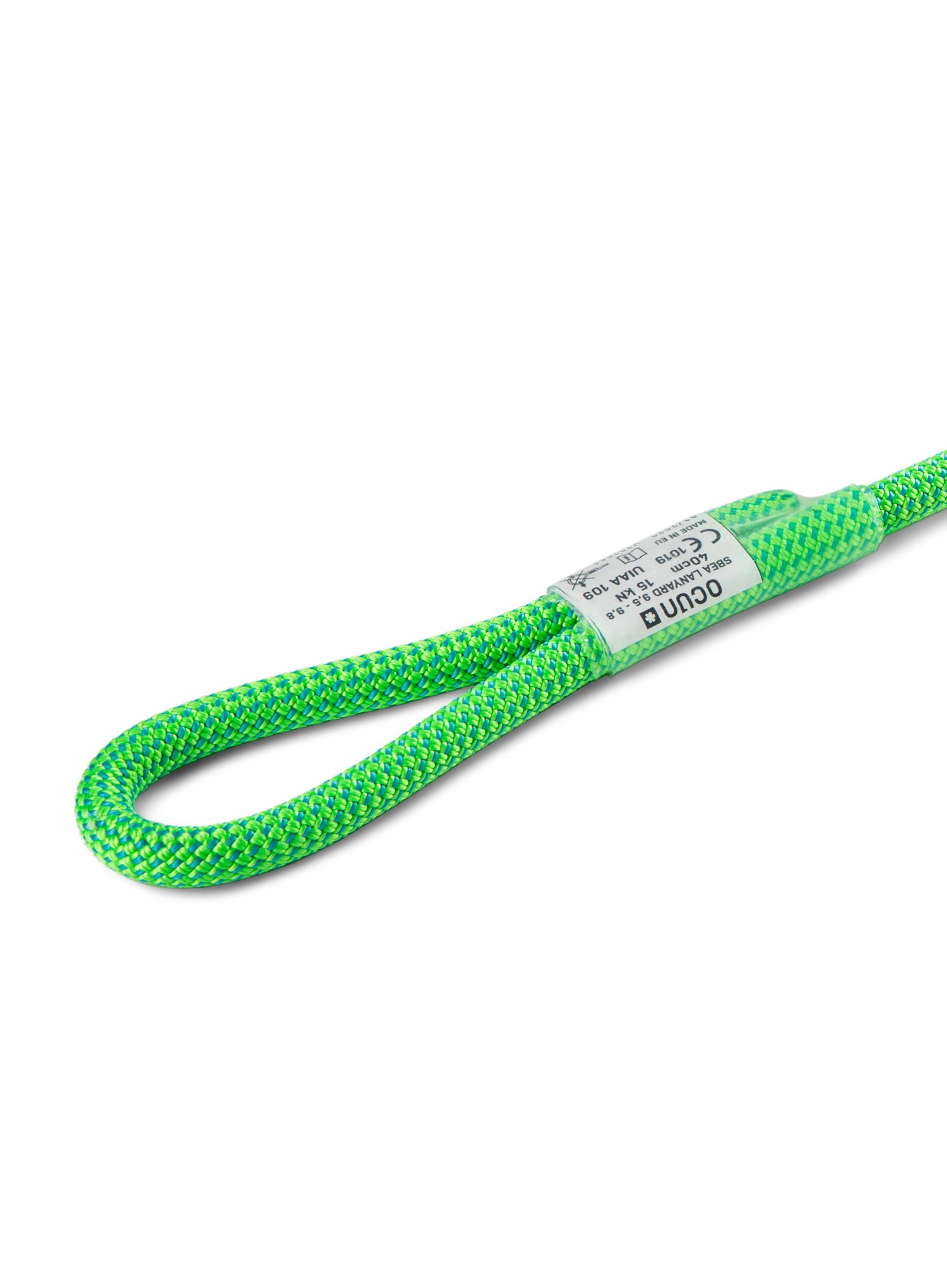 Lonja Ocun Sbea Lanyard 9,8 mm 40 cm - green/icemint