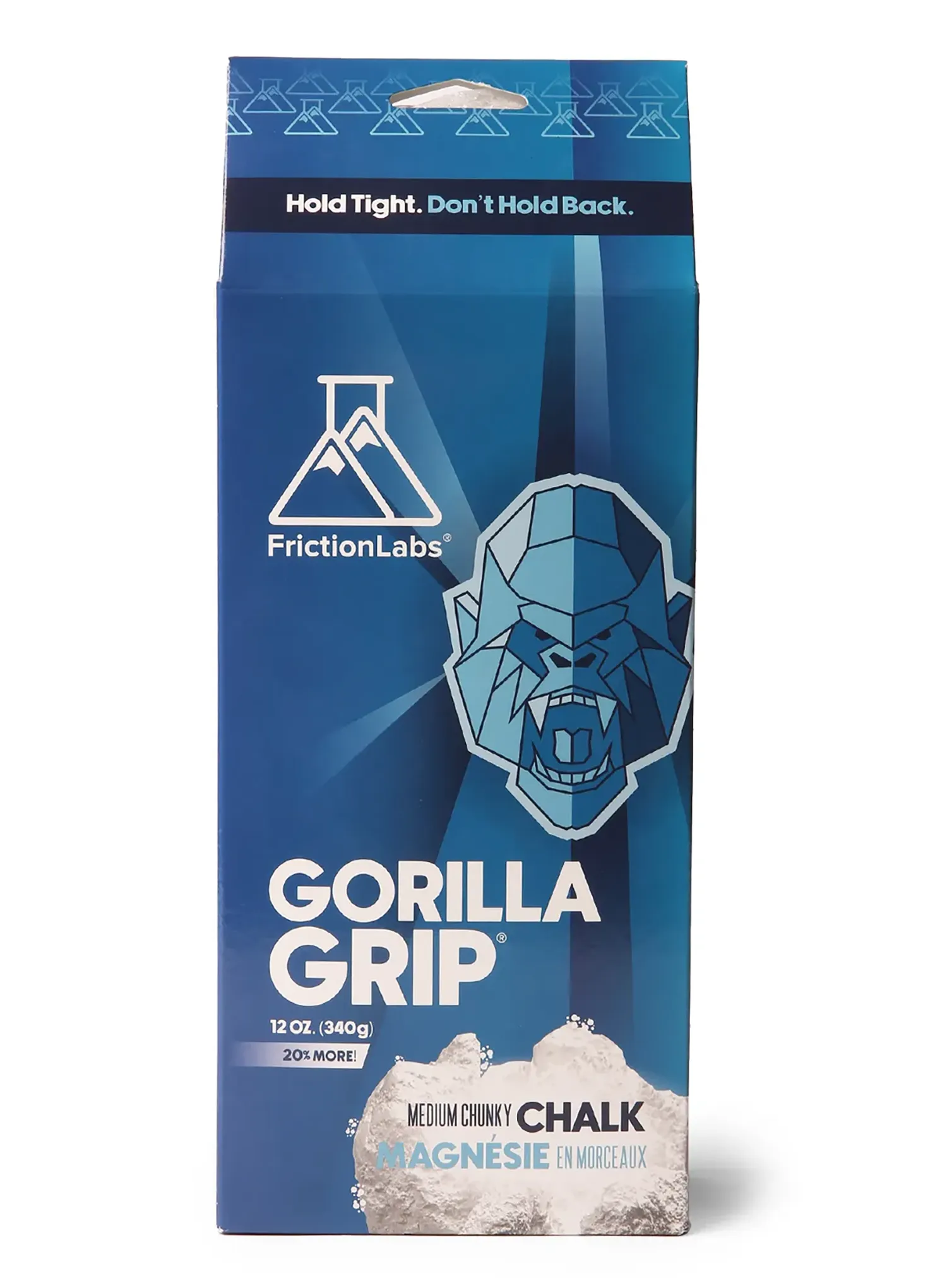 Magneziu FrictionLabs Gorilla Grip Large 340 g Loose Chalk