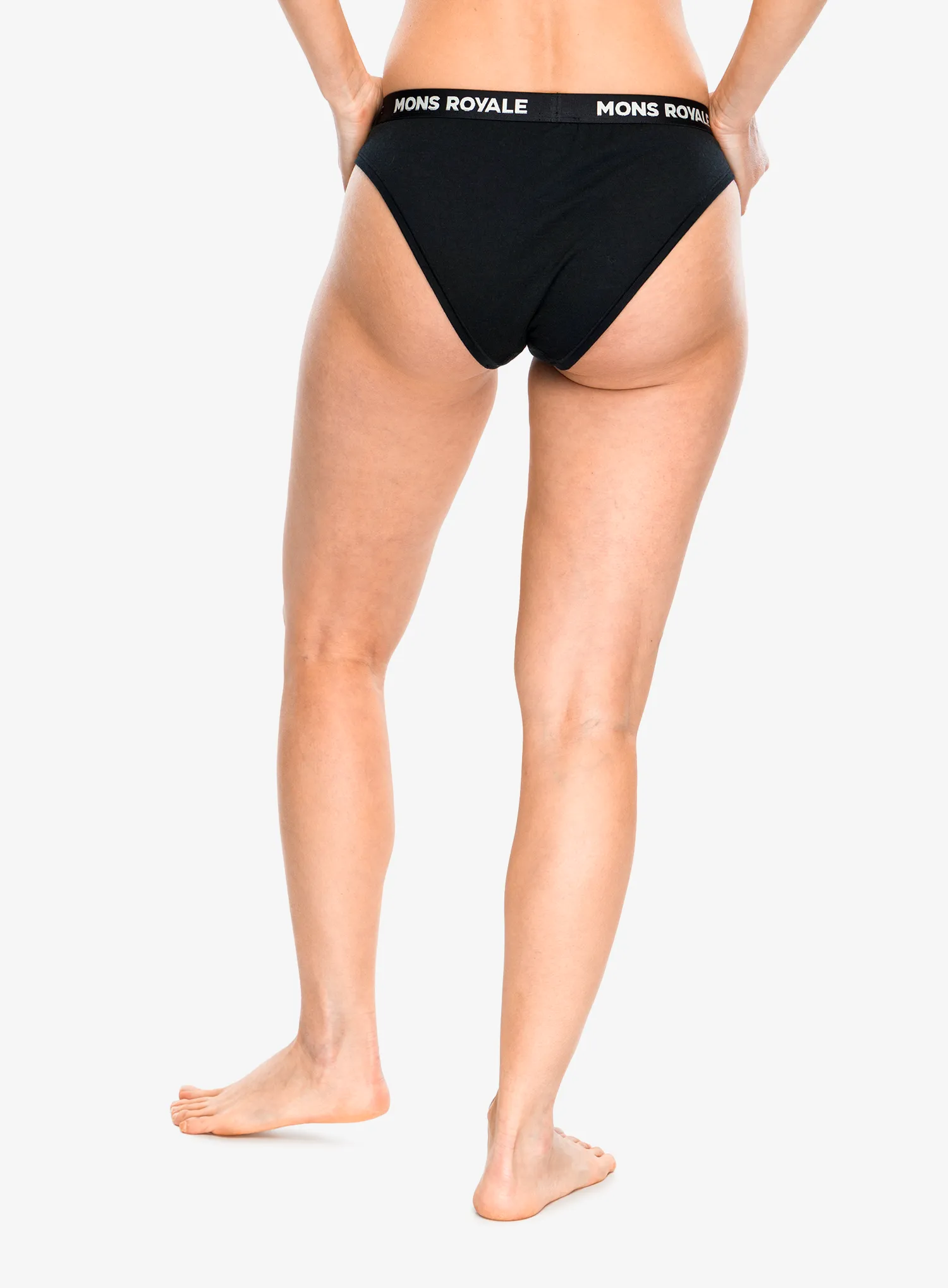 Chiloți termici femei Mons Royale Folo Merino Briefs - black