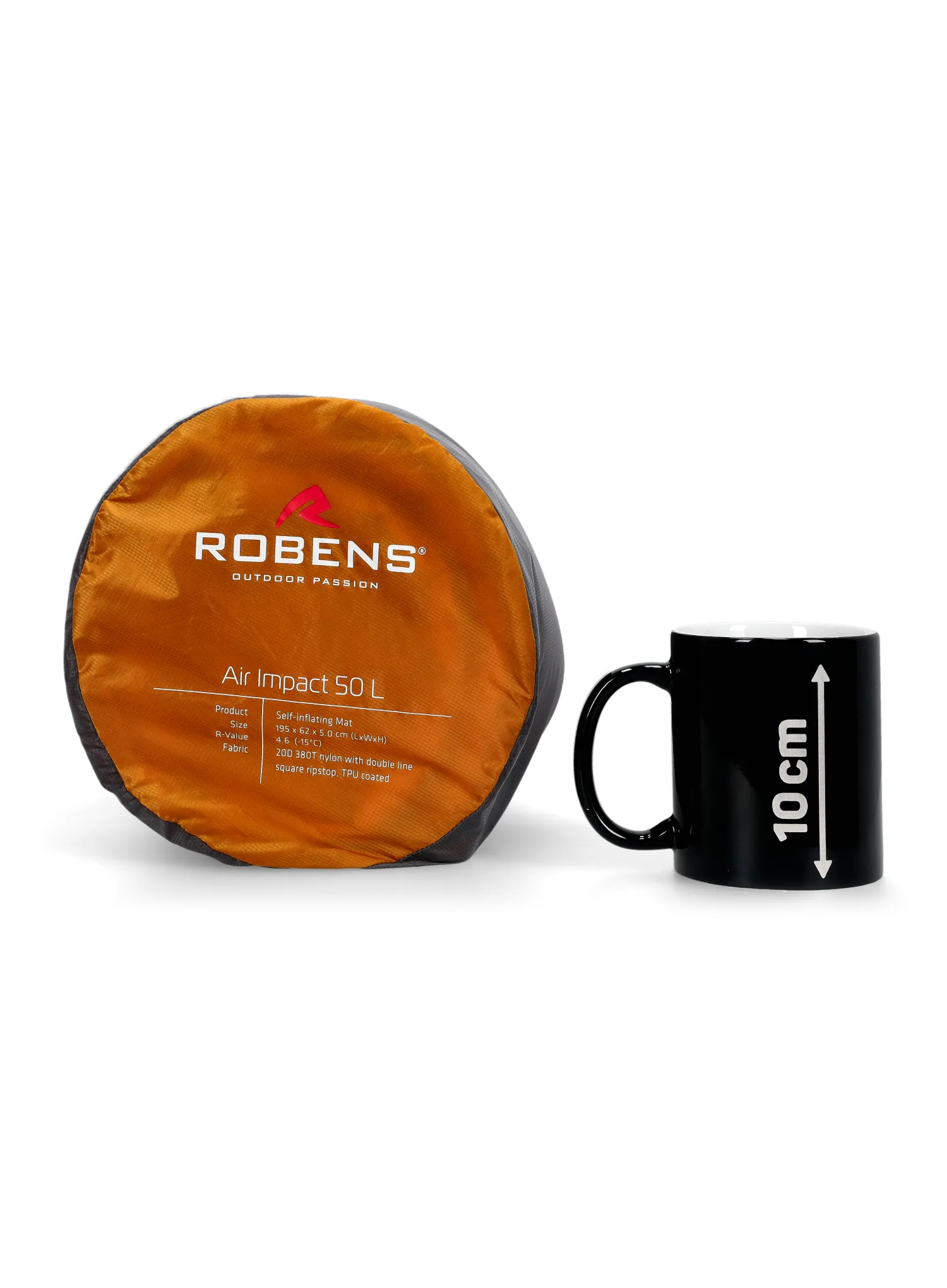 Saltea autogonflabila Robens Air Impact 50 L - yellow
