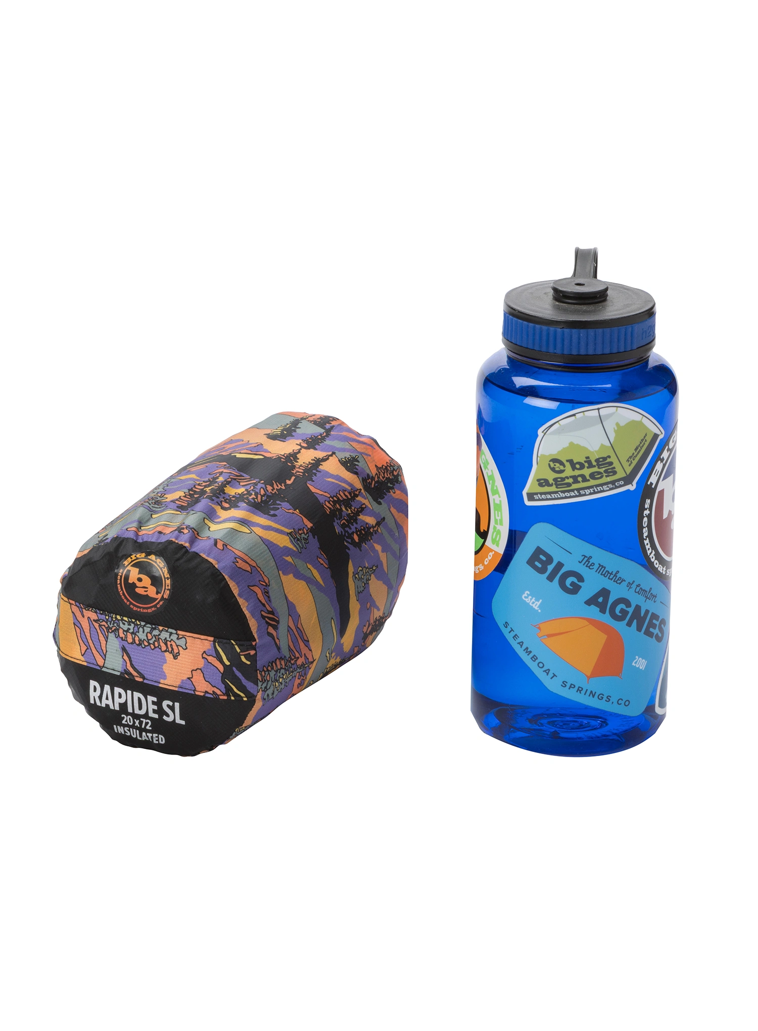 Saltea gonflabila Big Agnes Rapide SL Insulated 20X72 Reg - zirkel alpenglow