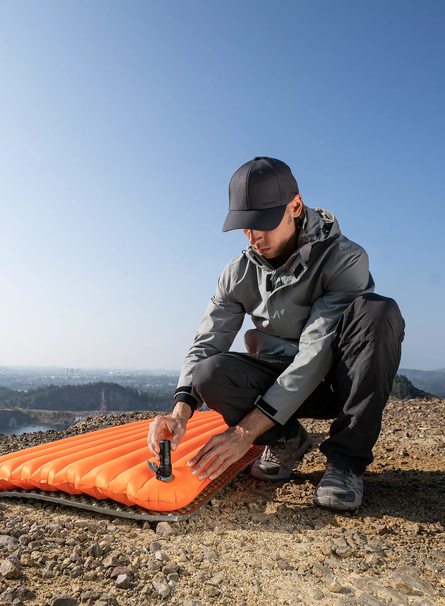 Saltea gonflabila Flextail Zero Mattress R05 Regular - orange