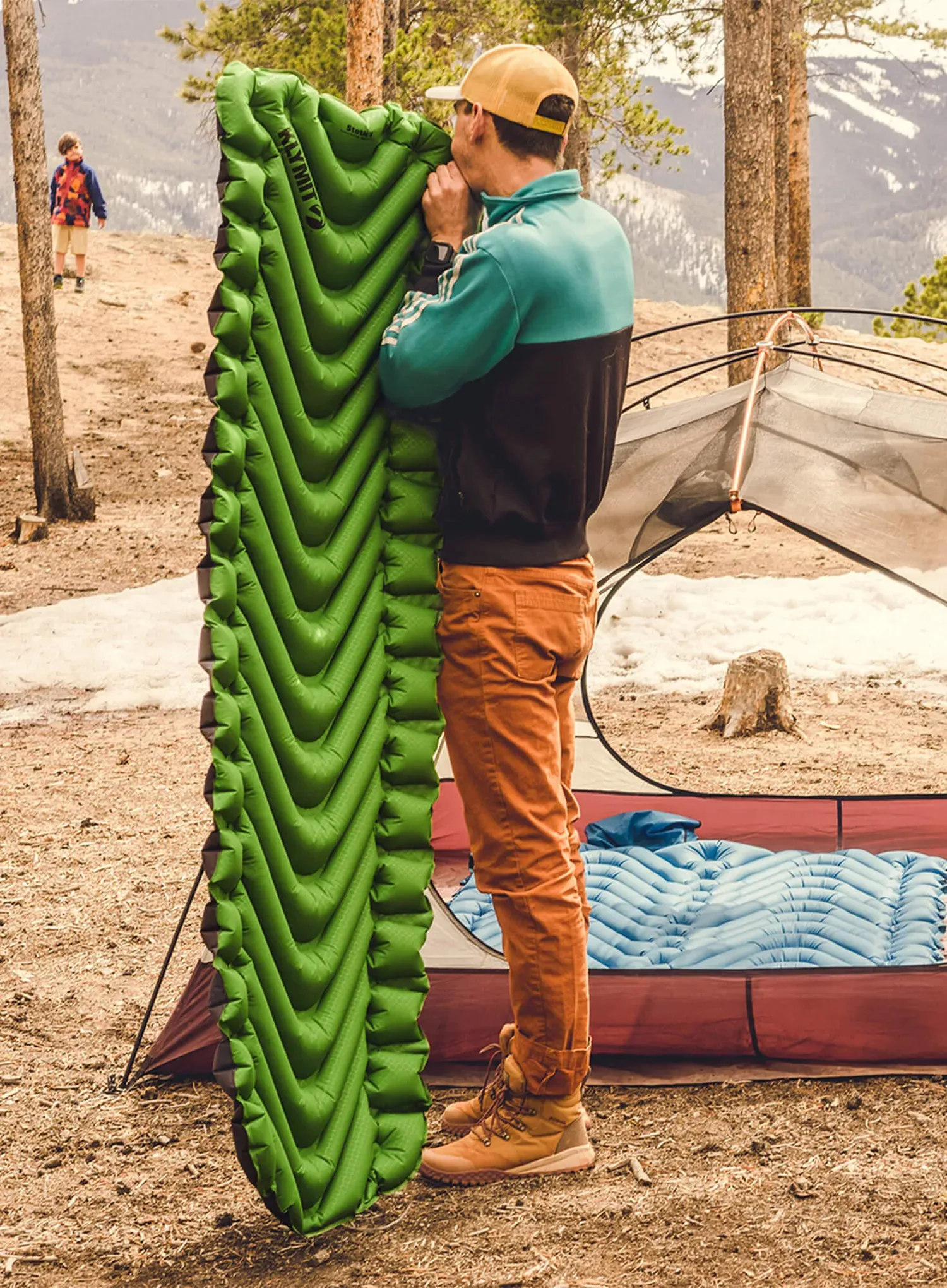 Saltea gonflabila Klymit Static V - green