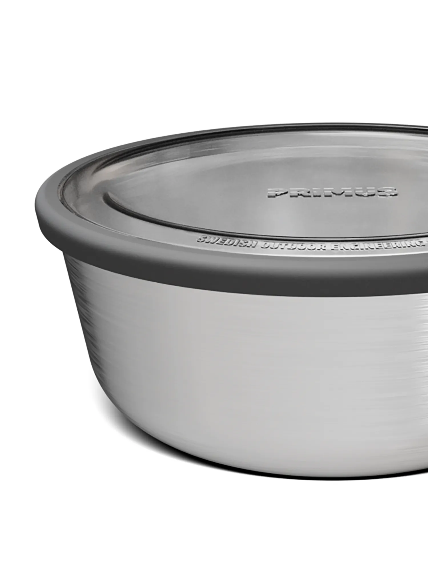 Bol turistic Primus Prepping Bowl W. Lid 0.6L - stainless steel