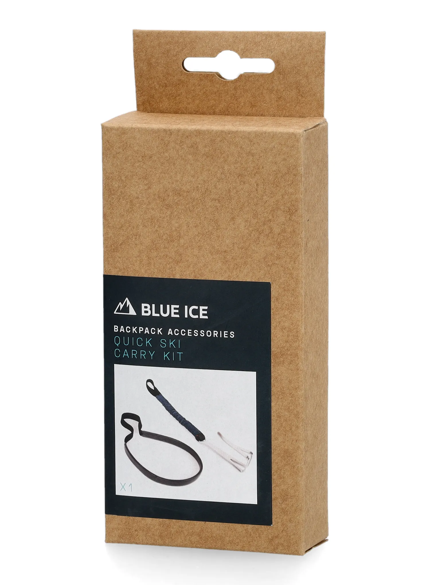 Blue Ice Quick Ski Carry Kit - india ink