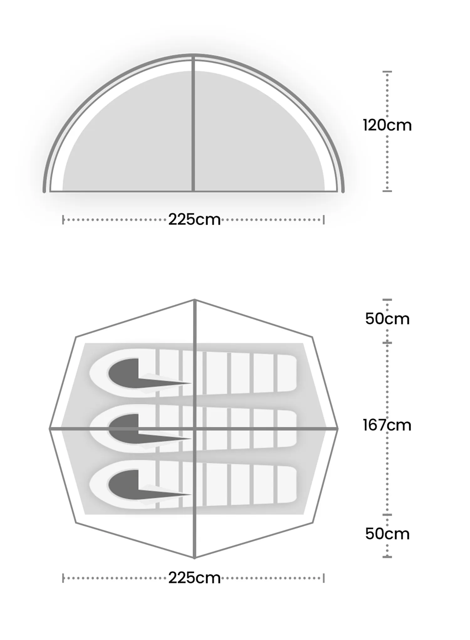 Cort 3 persoane Terra Nova Helm Compact 3