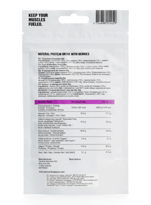 Băutură proteică Tactical Foodpack Core Shake Berry Blast 260 ml