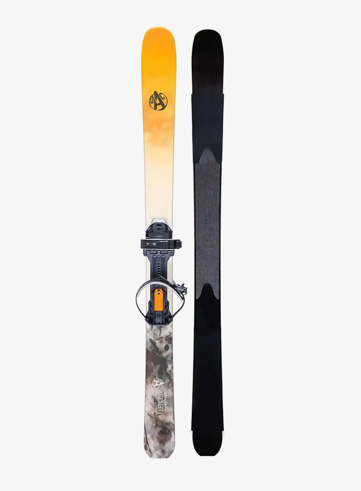 Schiuri de trekking OAC XCD G 137 + EA JR binding - grey/orange