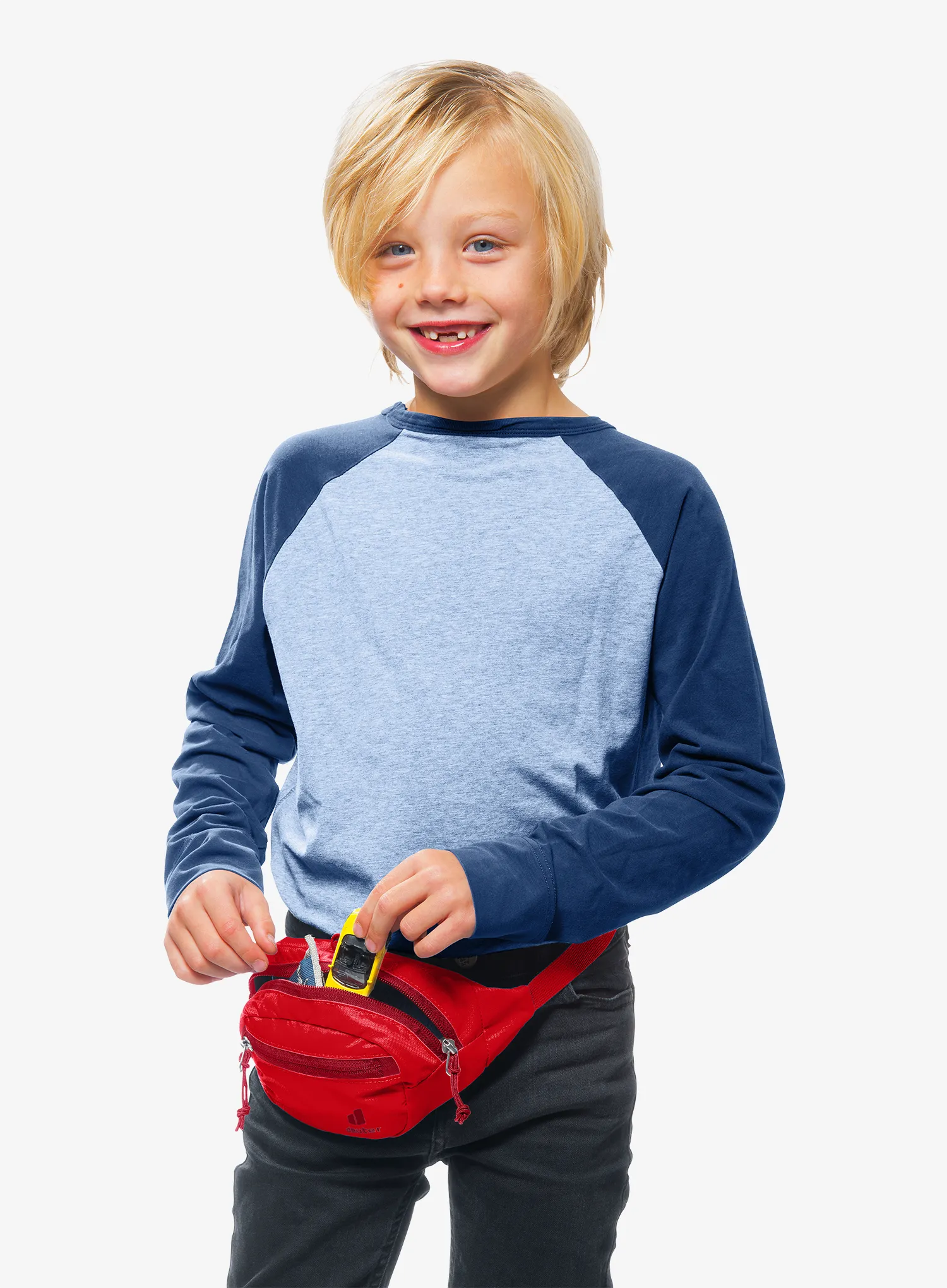 Borsetă pentru copii Deuter Junior Belt - cherry