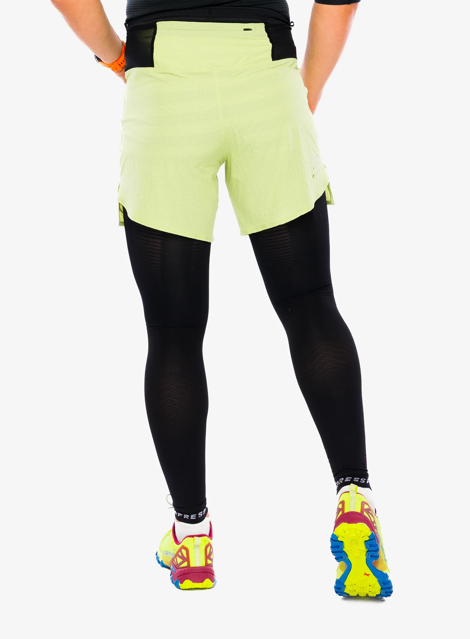 Pantaloni de compresie Compressport Full Legs Recovery 2.0 - black