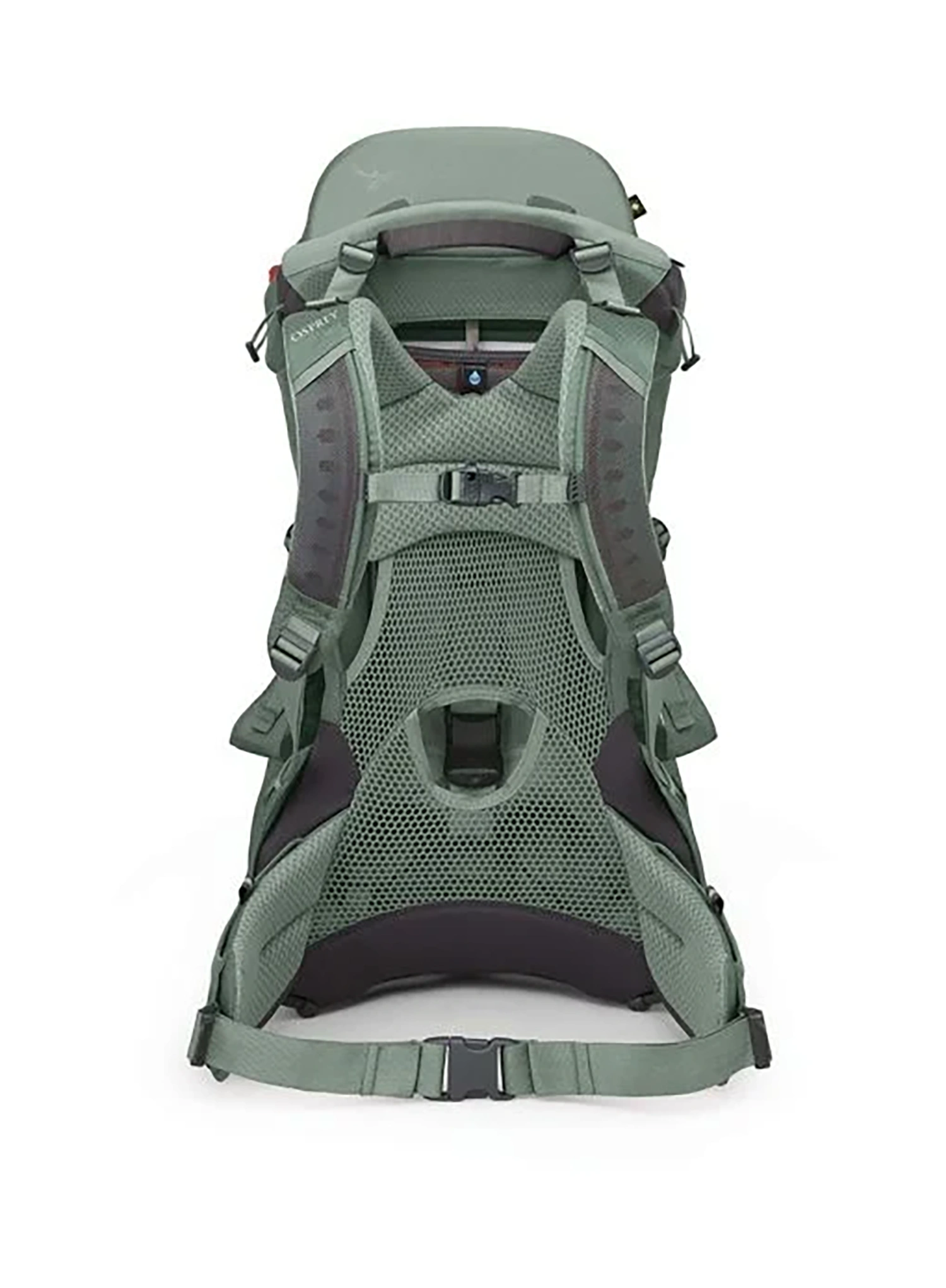 Port-bebe drumetie Osprey Poco - koseret green