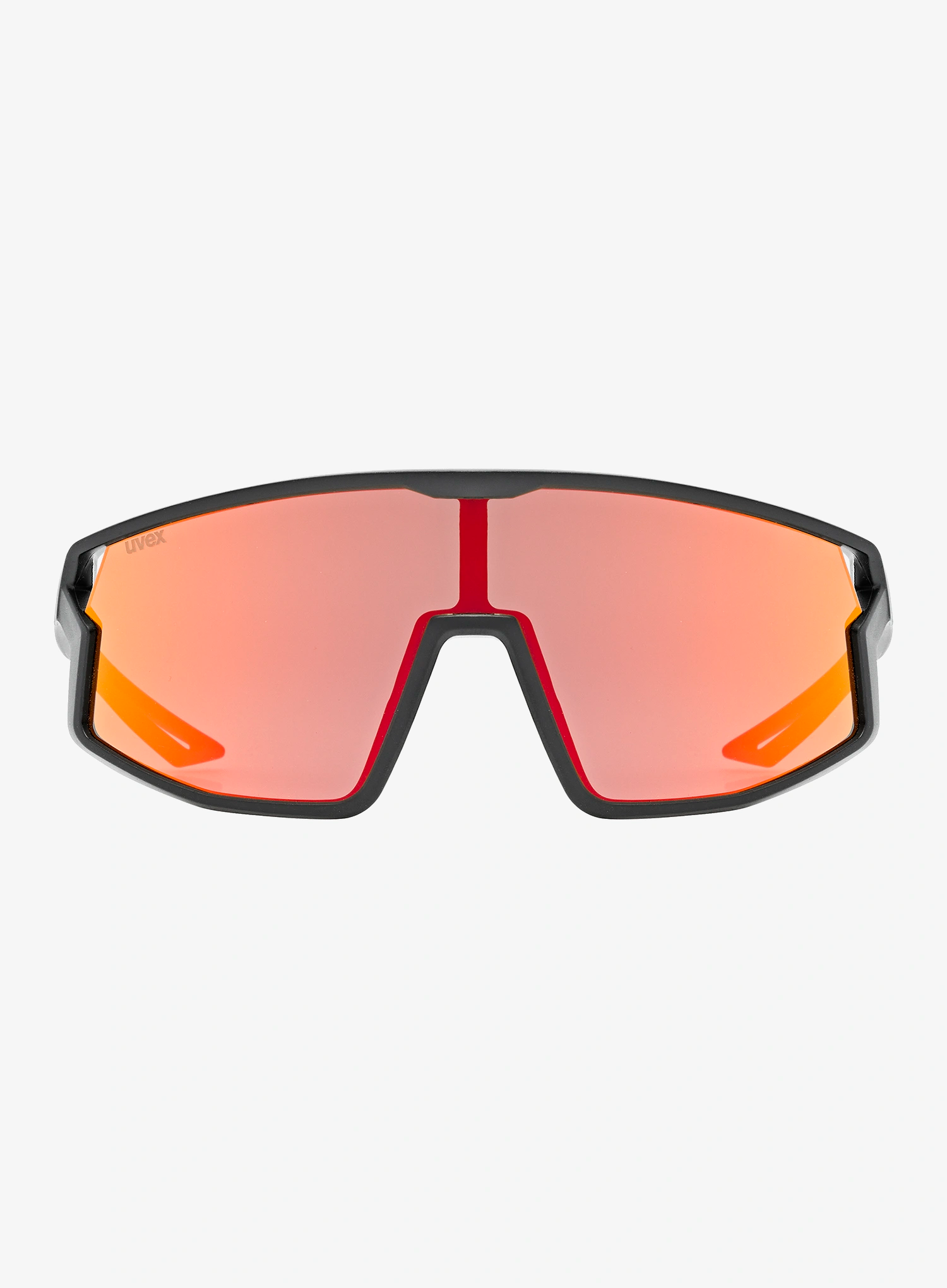 Ochelari pentru copii Uvex Skyryse JR - black matt/mir.red