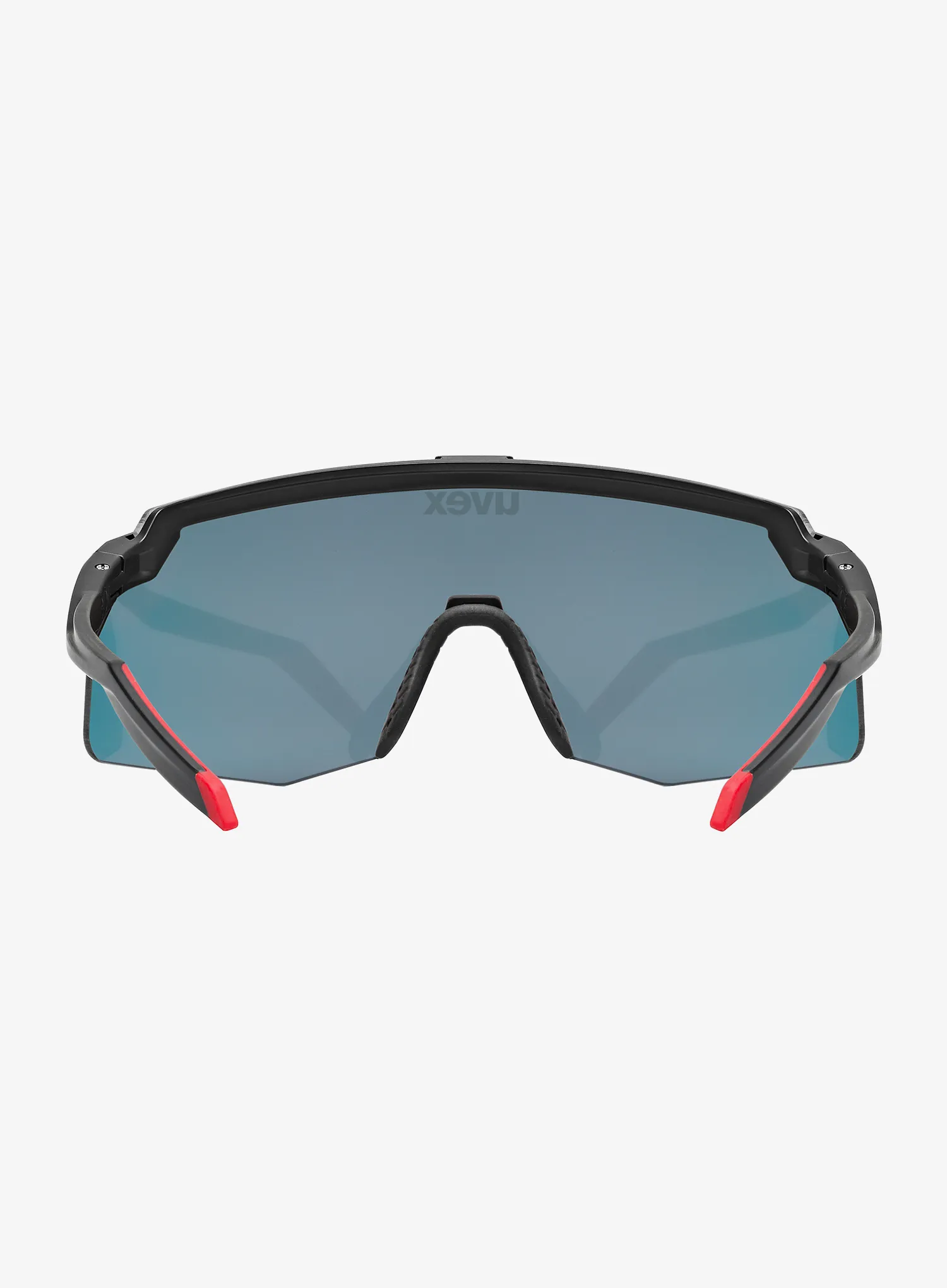 Ochelari ciclism Uvex Pace Stage S - black matt/mir.red