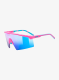 Ochelari ciclism Uvex Flowline - pink matt/mir.blue