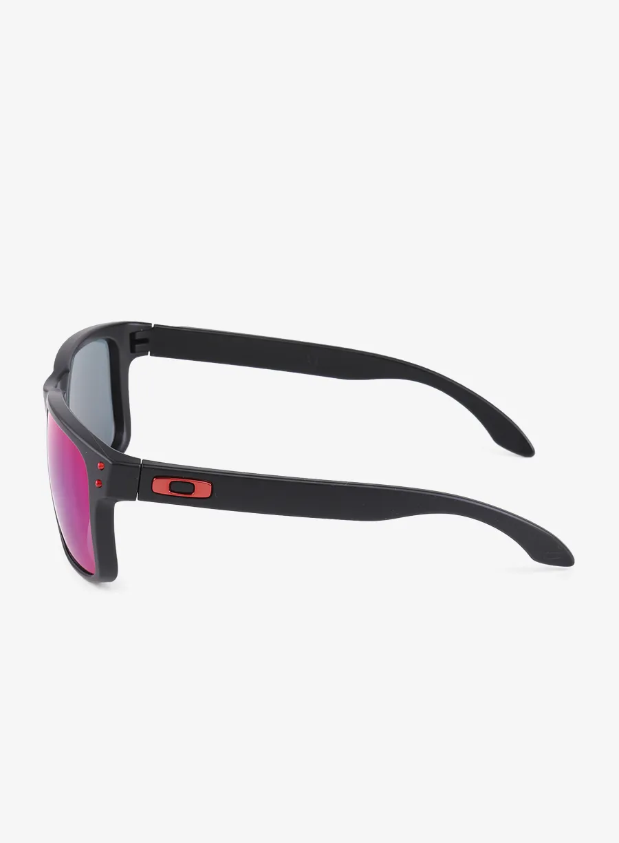 Ochelari de soare Oakley Holbrook - matte blk/positive red iridium