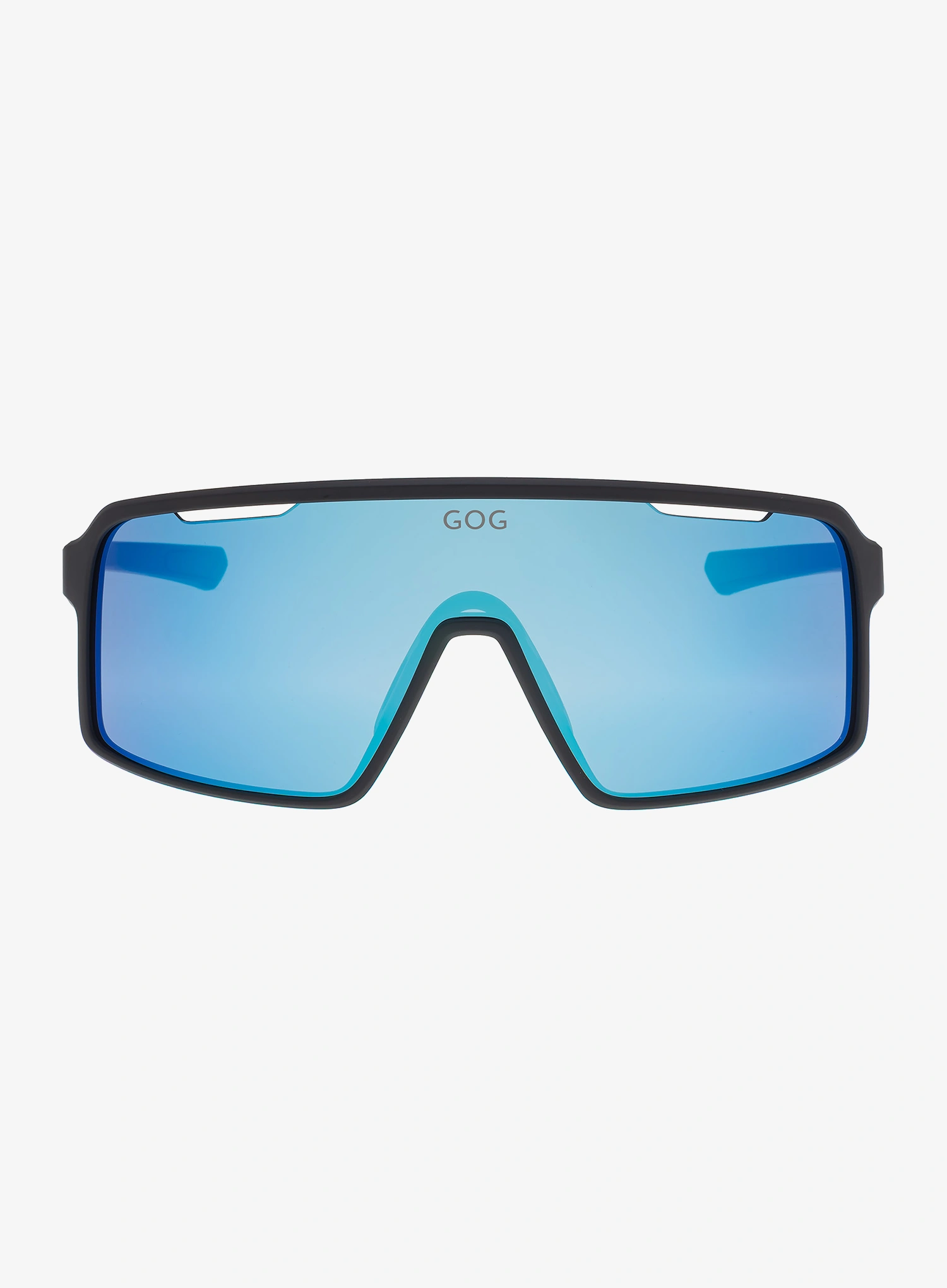 Ochelari de soare GOG Enki - matt black/reflex white/blue