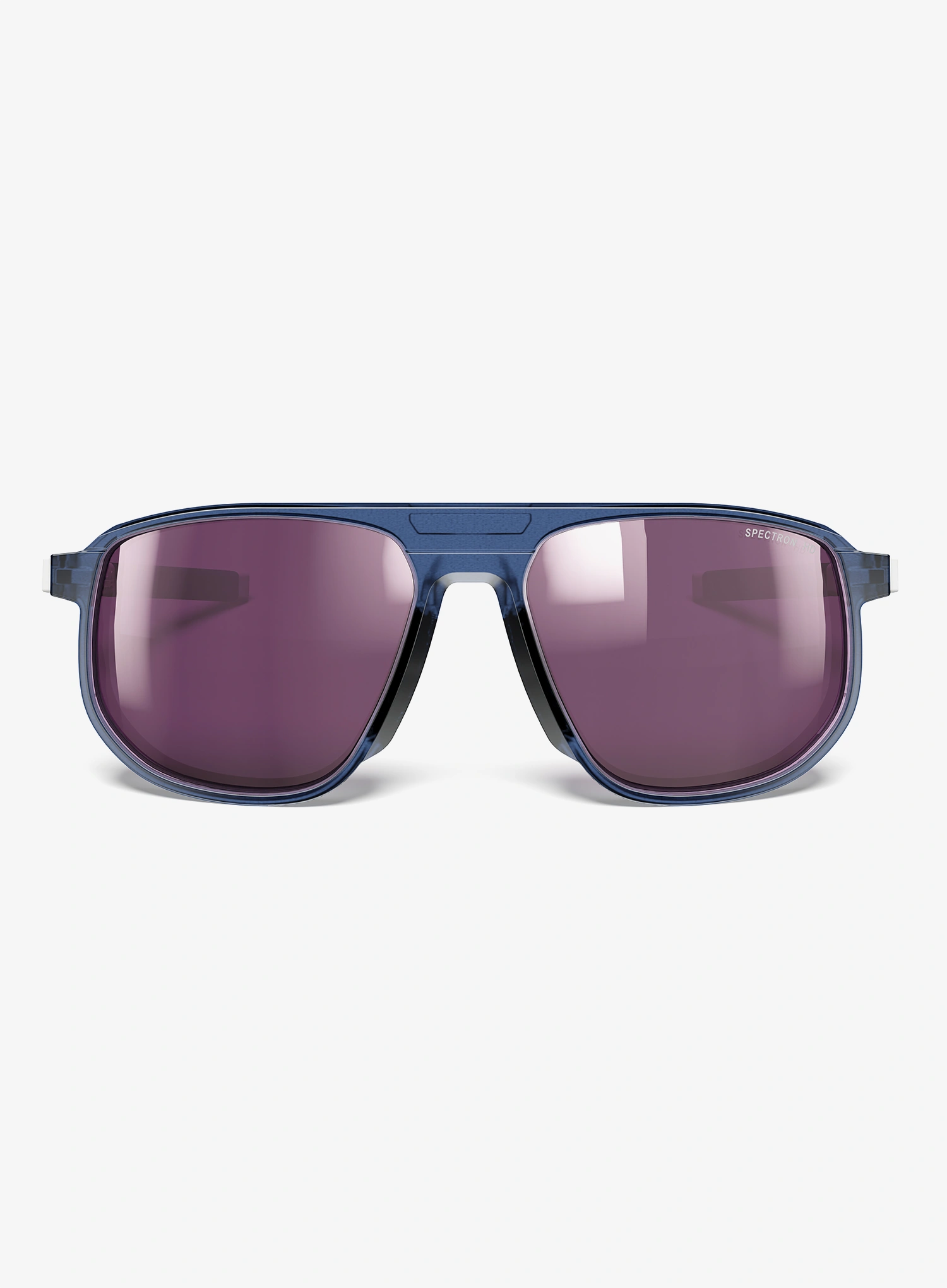 Ochelari de soare Julbo Ward - Polarized 3 HD - shiny translucent blue/white