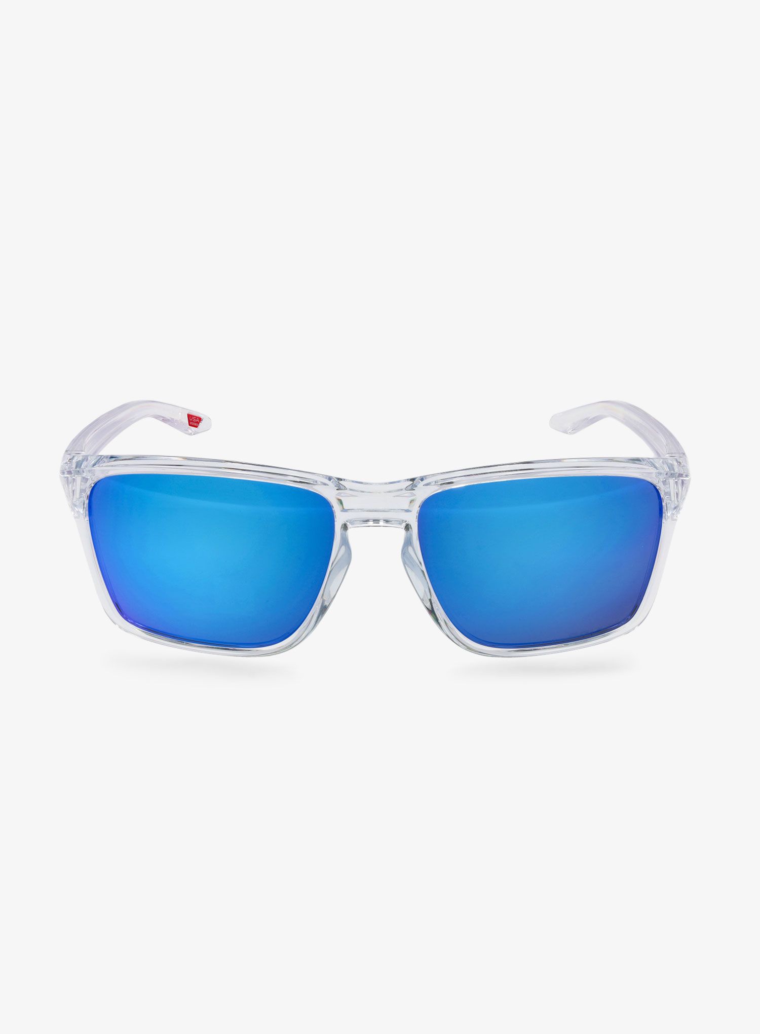 Ochelari de soare Oakley Sylas - polished clear/prizm sapphire