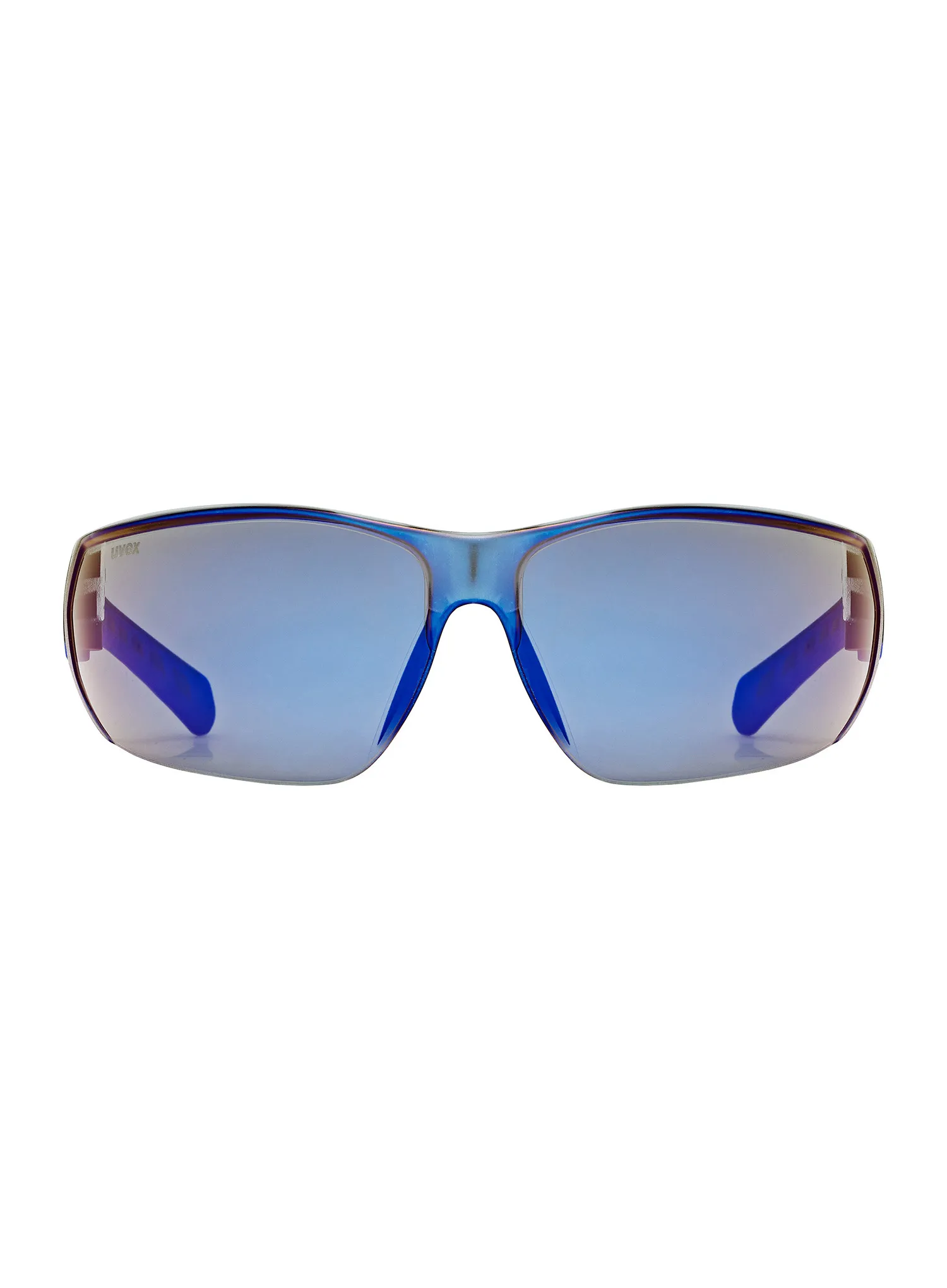 Ochelari de soare Uvex Equate - black/blue matt/mirror blue