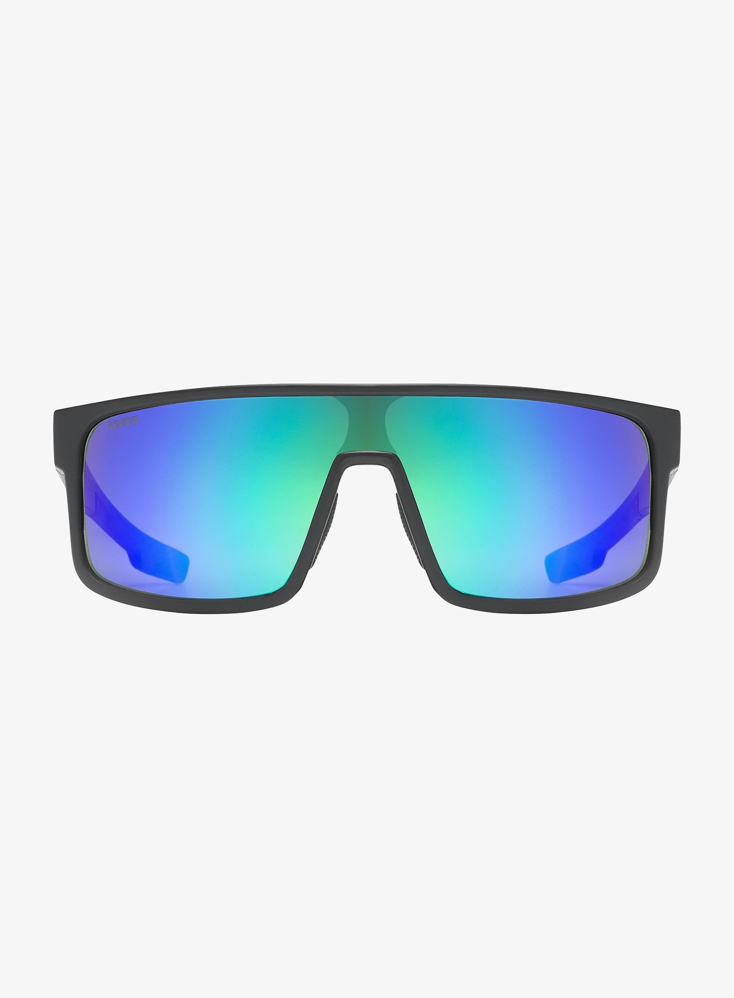 Ochelari de soare Uvex LGL 51 - black matt/mirror green