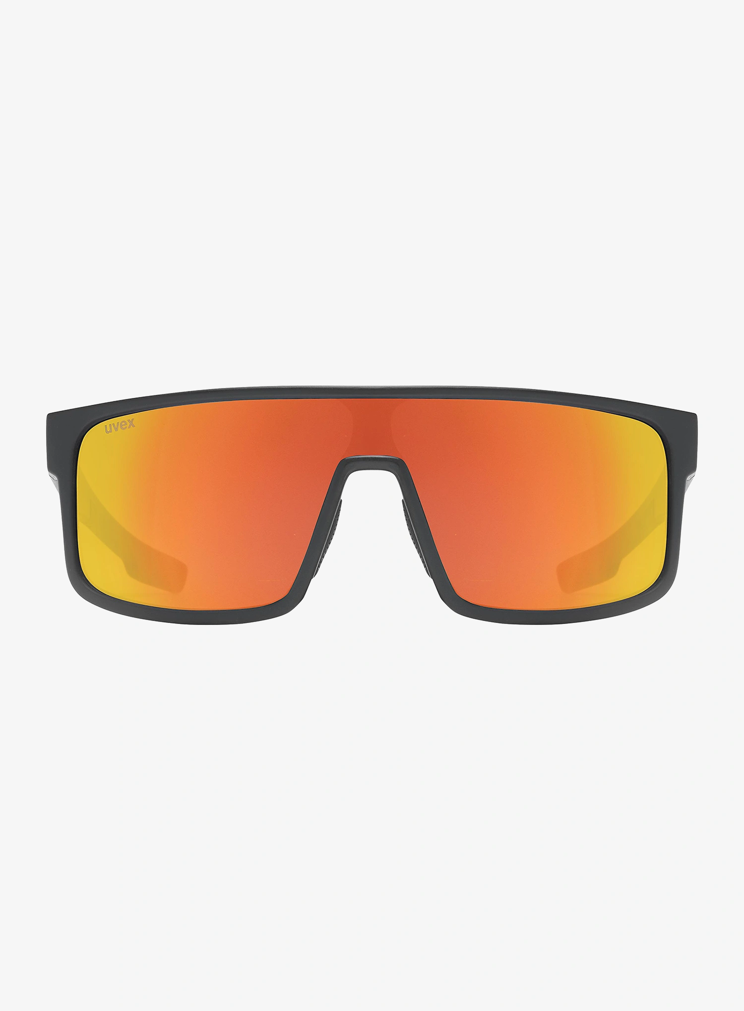 Ochelari de soare Uvex LGL 51 - black matt/mirror red