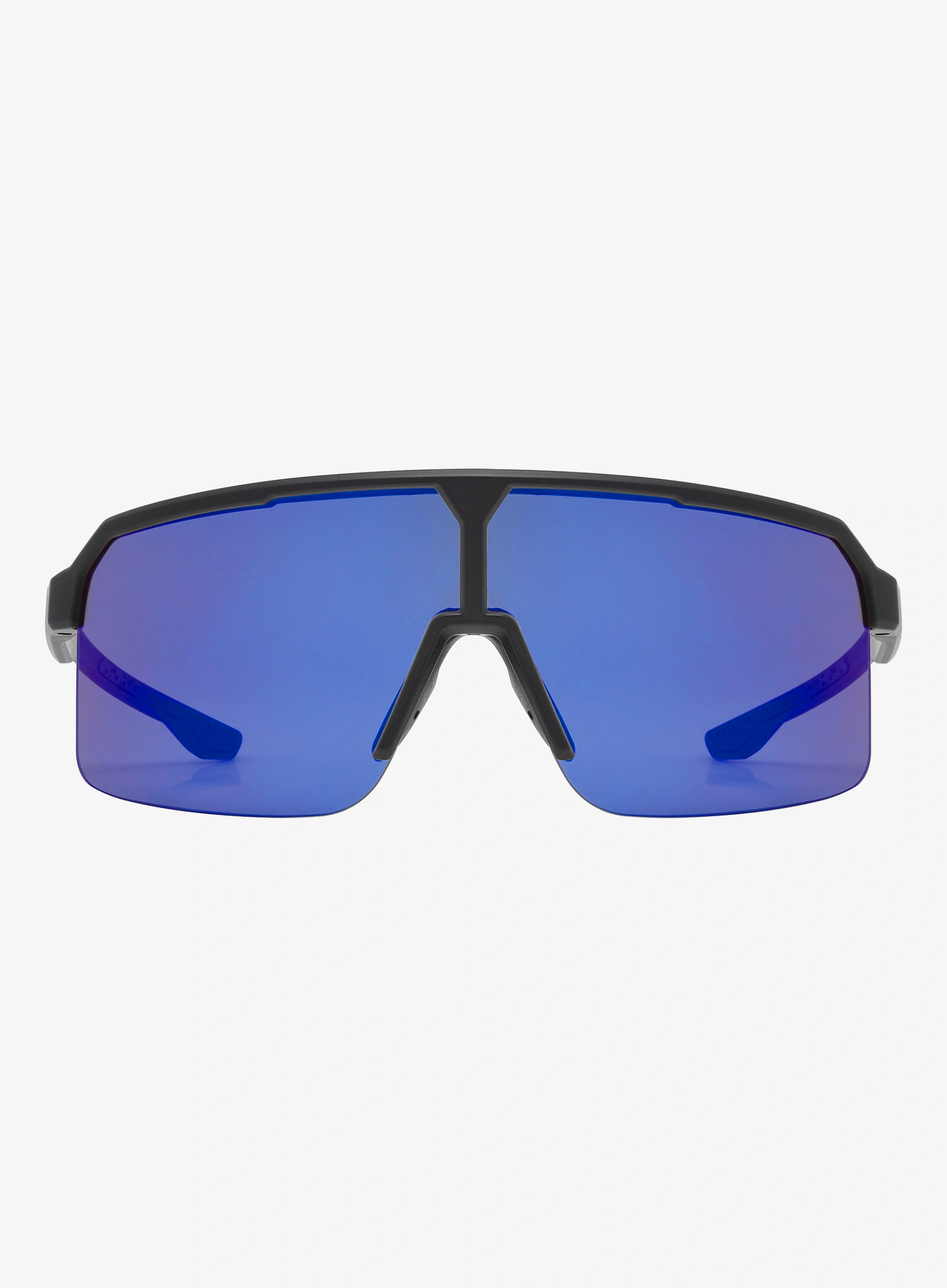 Ochelari de soare Uvex Ramp - black matt/ mir.blue