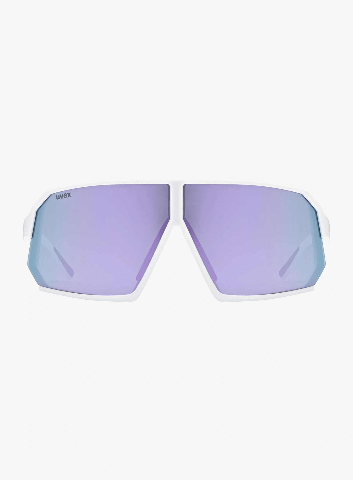 Ochelari de soare Uvex Sportstyle 237 - white matt/mirror lavender