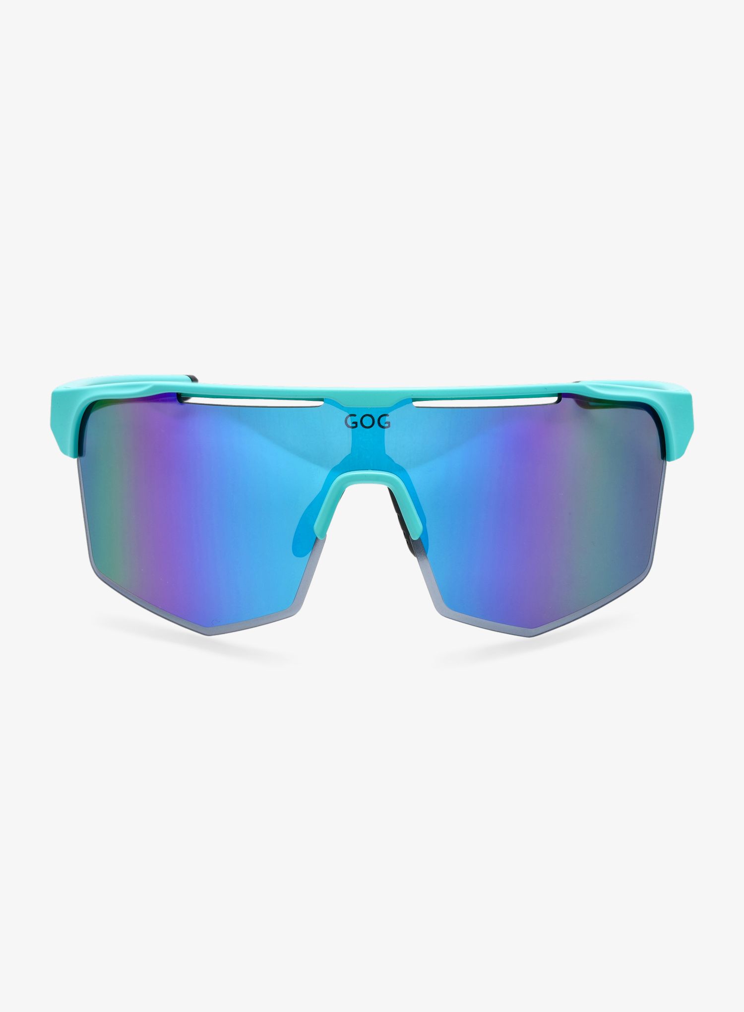 Ochelari ciclism GOG Athena - white/blue/matt turquoise
