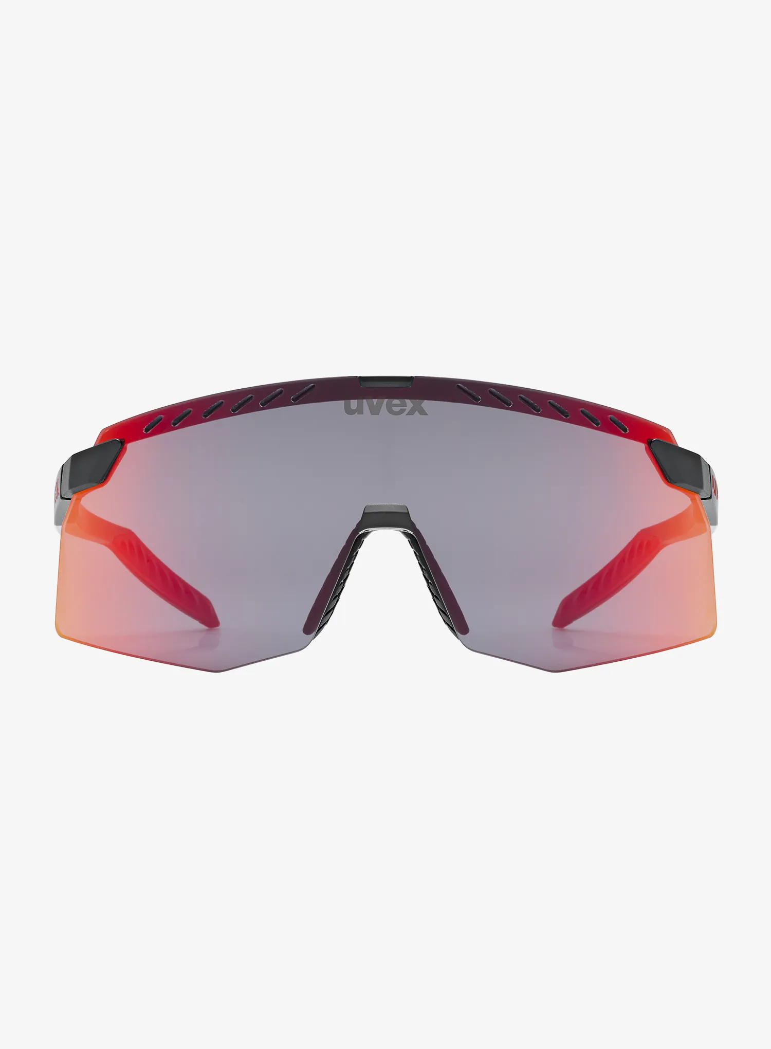 Ochelari ciclism Uvex Pace Stage - black matt/mir.red