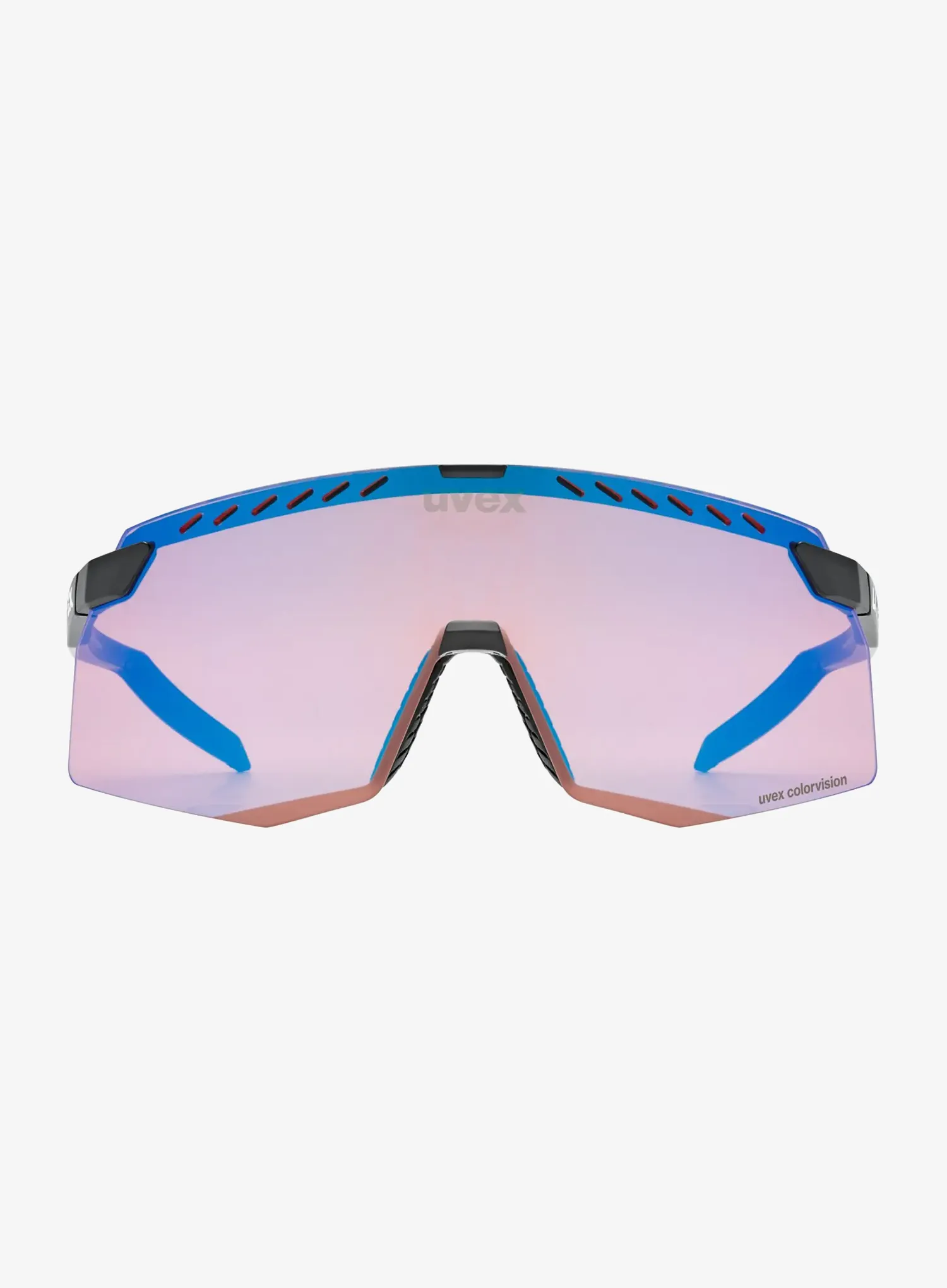 Ochelari ciclism Uvex Pace Stage CV - black matt /mir. blue