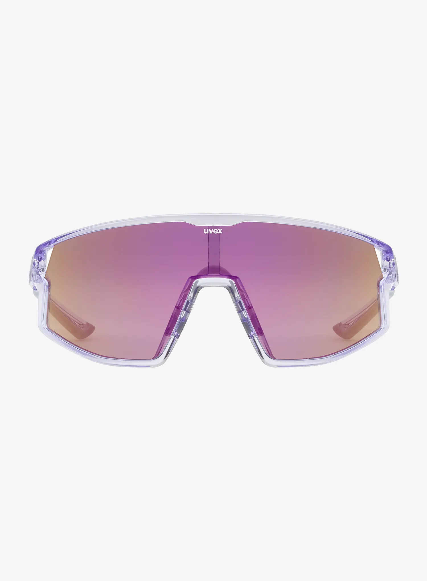 Ochelari ciclism Uvex Skyryse - clear purple/lavender