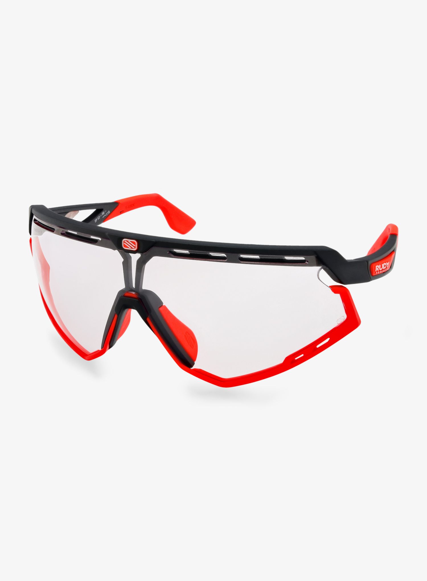 Ochelari ciclism fotocromatici Rudy Project Defender - black/red