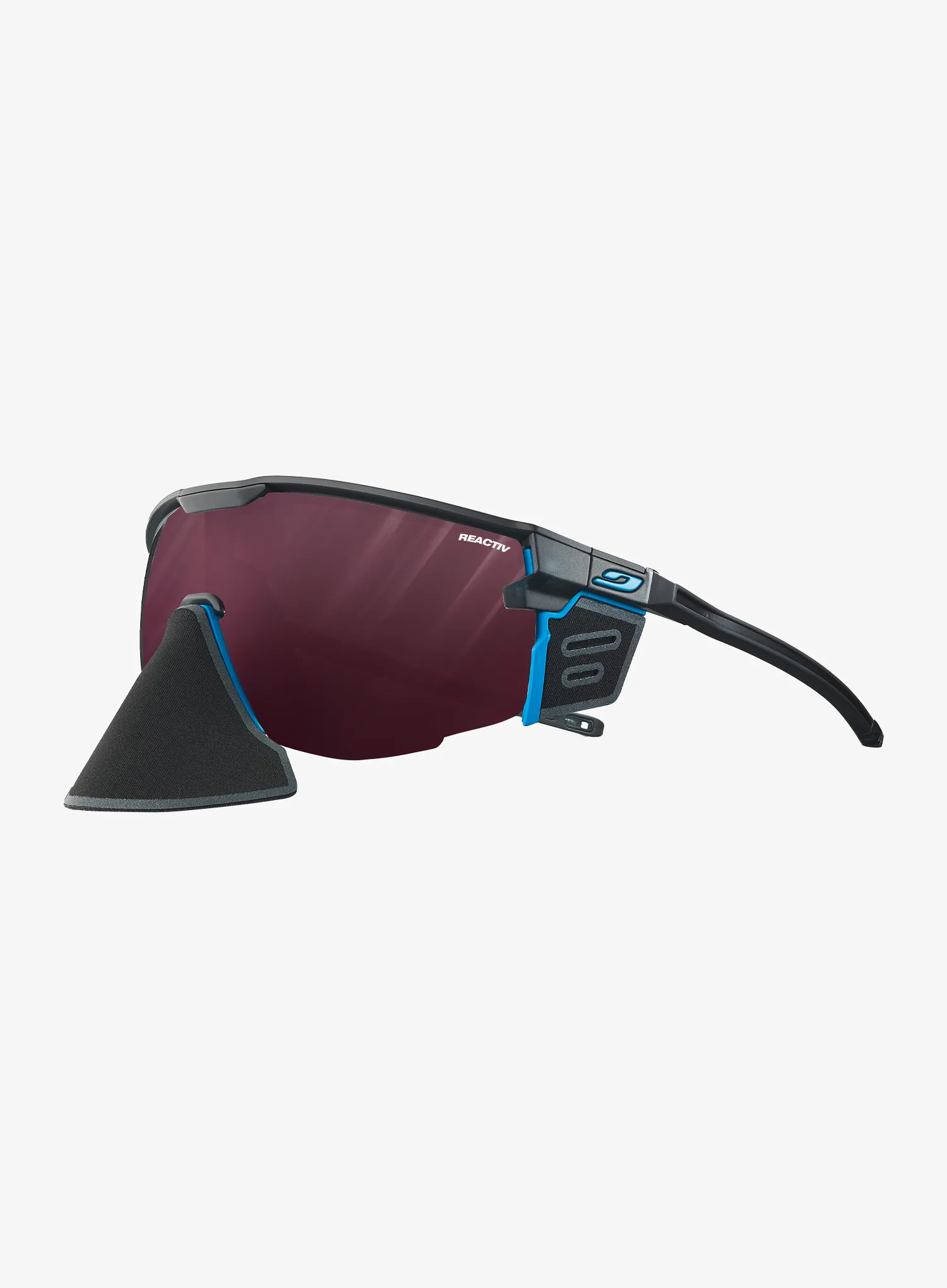Ochelari munte Julbo Ultimate Cover - REACTIV 0-4 HC - black/blue/blue