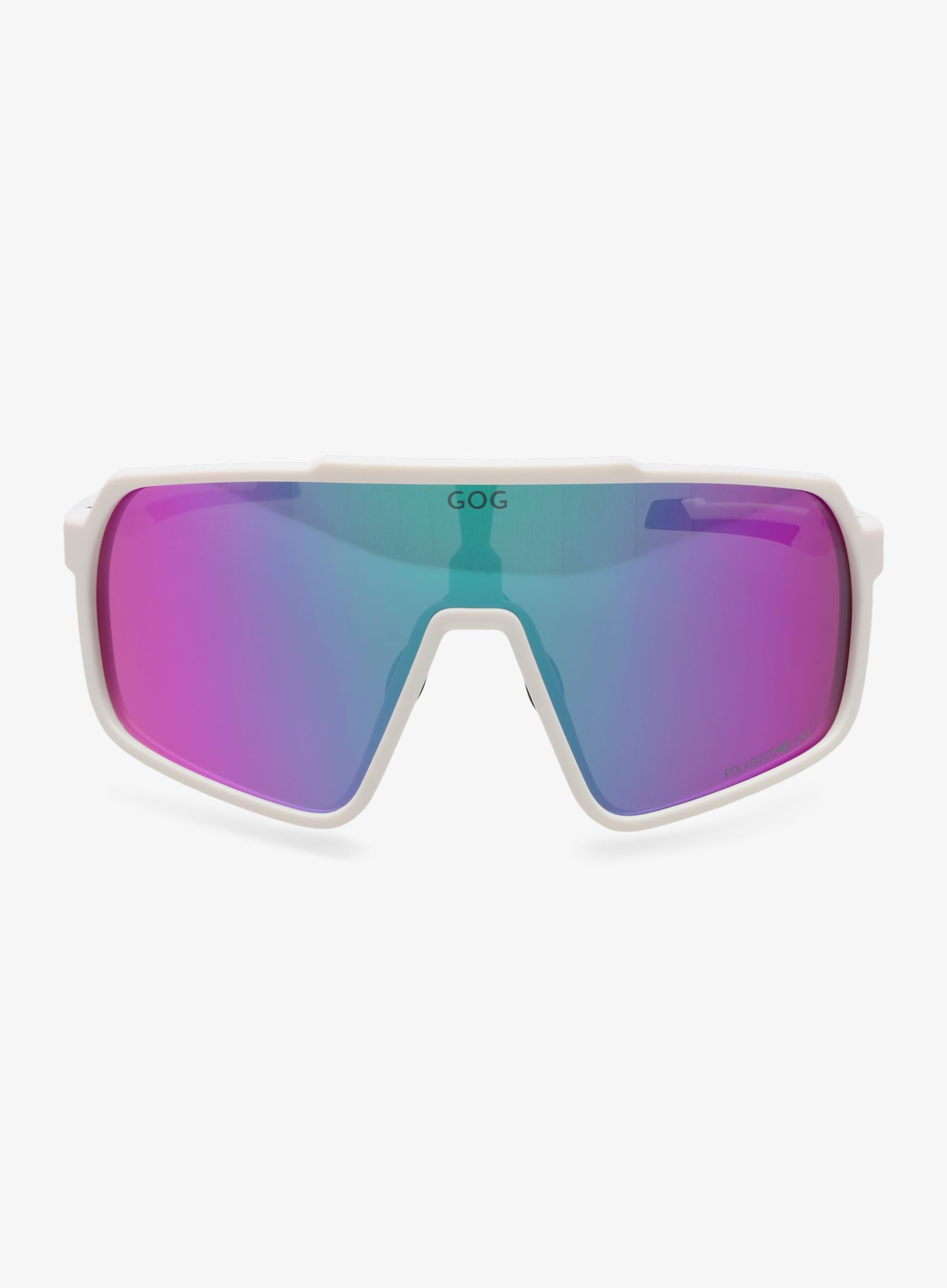 Ochelari polarizanti GOG Okeanos - purple/green/matt white