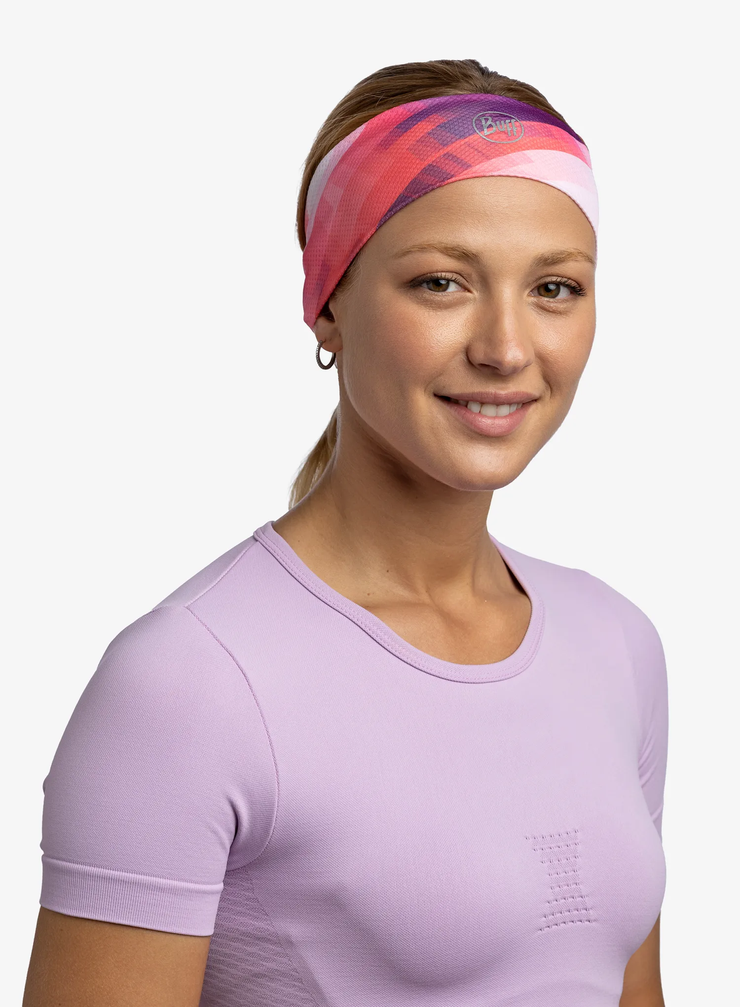 Bandă pentru cap Buff Fastwick Headband - wae purple