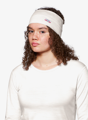 Bandă pentru cap Devold Breeze Plus Merino 200 Headband - white
