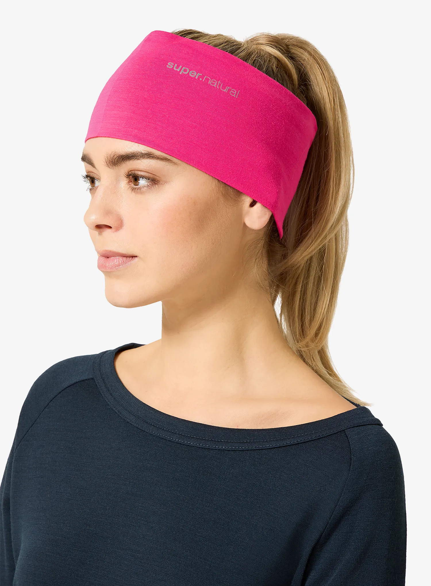 Bandă pentru cap Super.natural Wanderlust Headband - pinky rose