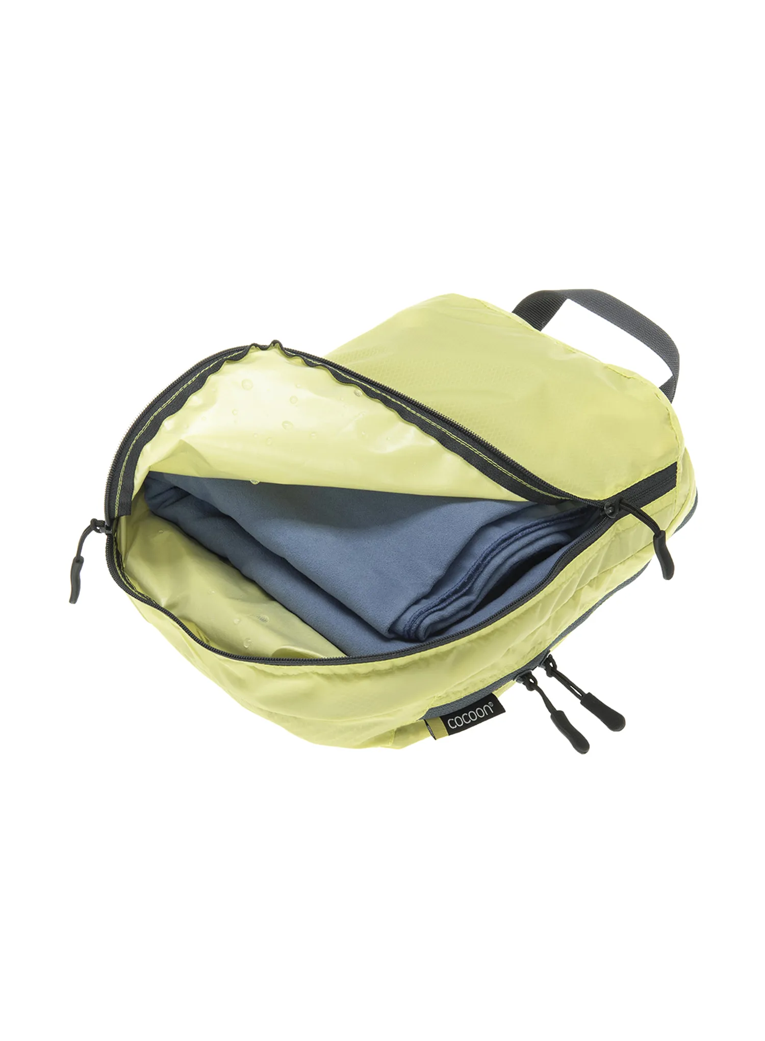 Organizator de voiaj Cocoon Two-in-One Separated Packing Cube Light L - wild lime