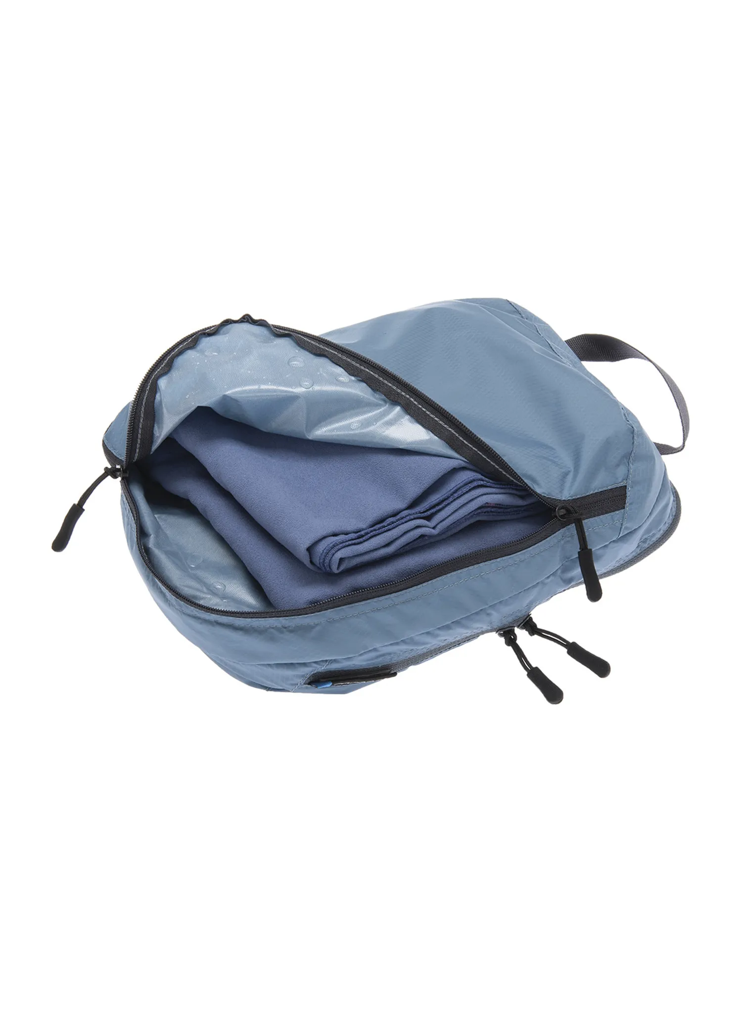 Organizator de voiaj Cocoon Two-in-One Separated Packing Cube Light M - ash blue