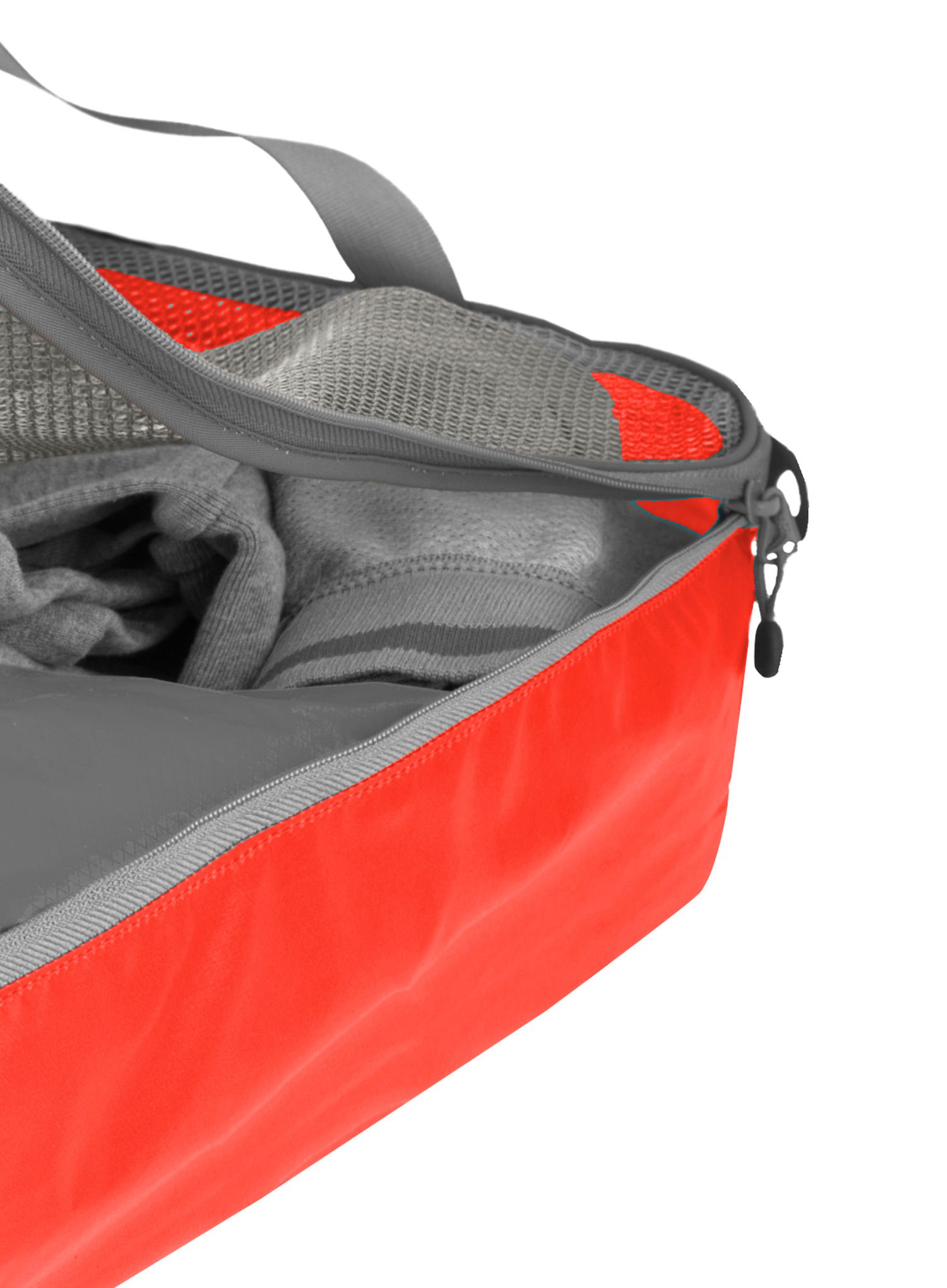 Organizator de voiaj Sea To Summit Ultra-Sil Garment Mesh Bag Large - spicy orange