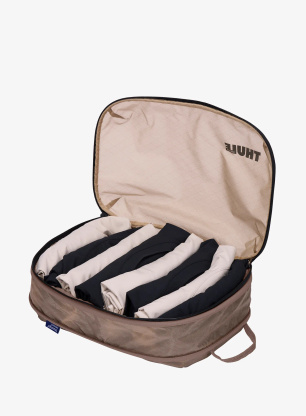 Organizator de voiaj Thule Compression Packing Cube Medium - gentle beige